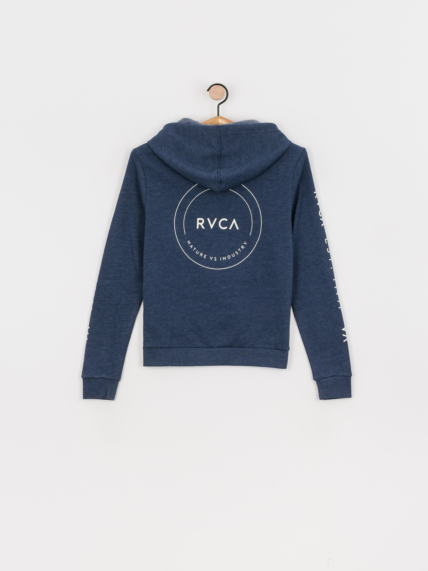RVCA Classic HD Wmn Kapucnis pulóver (ink)