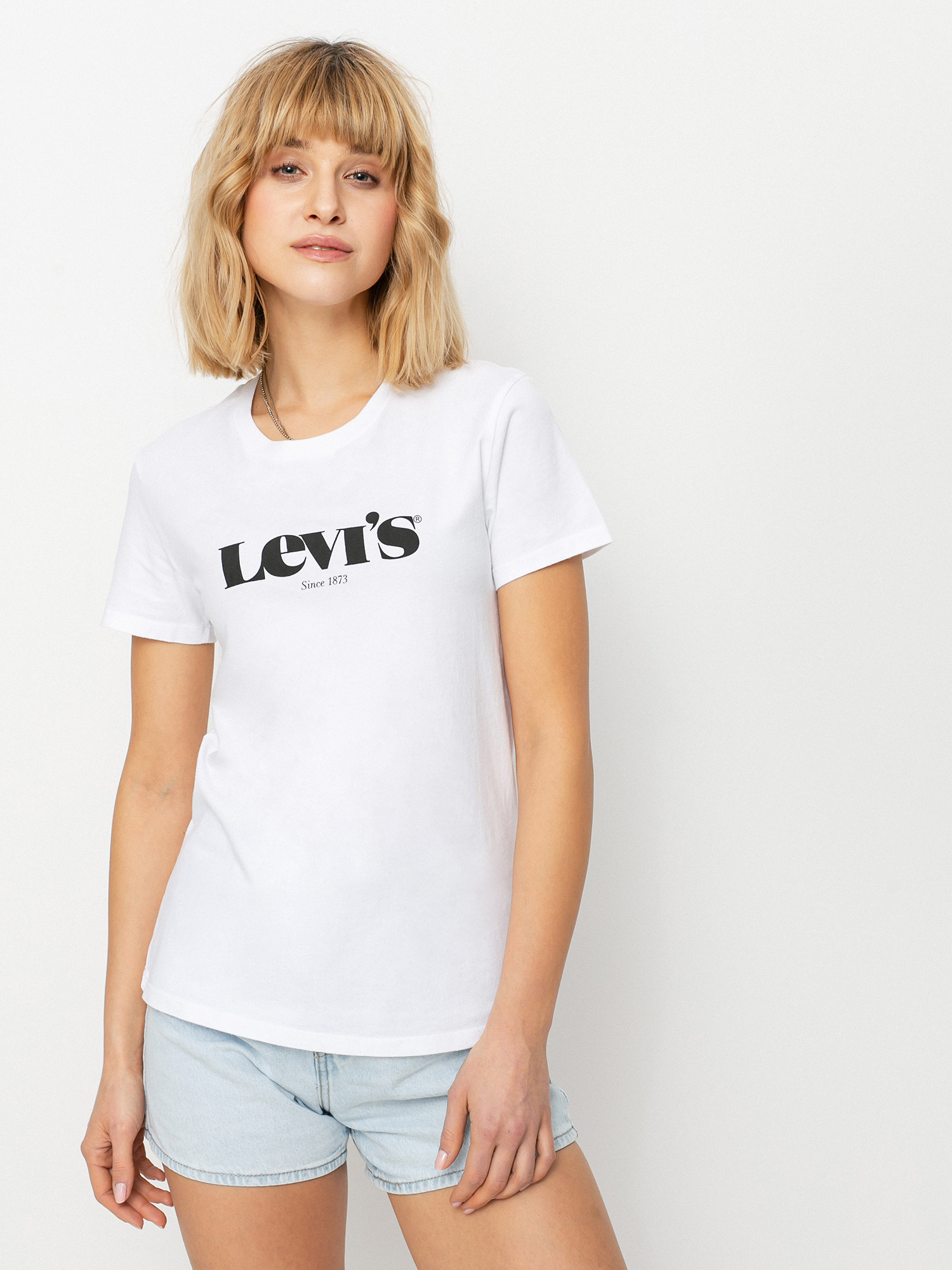 Levi's® The Perfect Wmn Ujjatlan felső (white)
