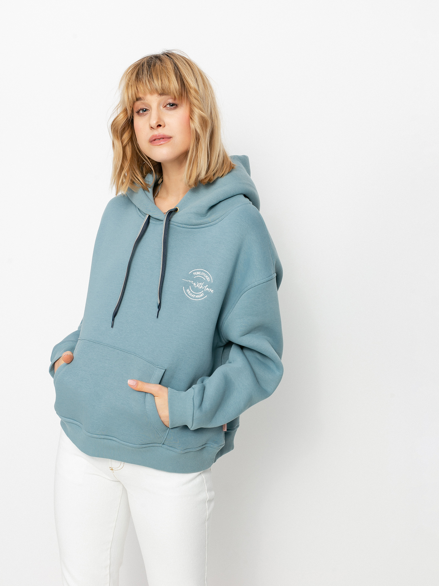 Femi Stories Aurena HD Wmn Kapucnis pulóver (dstb)