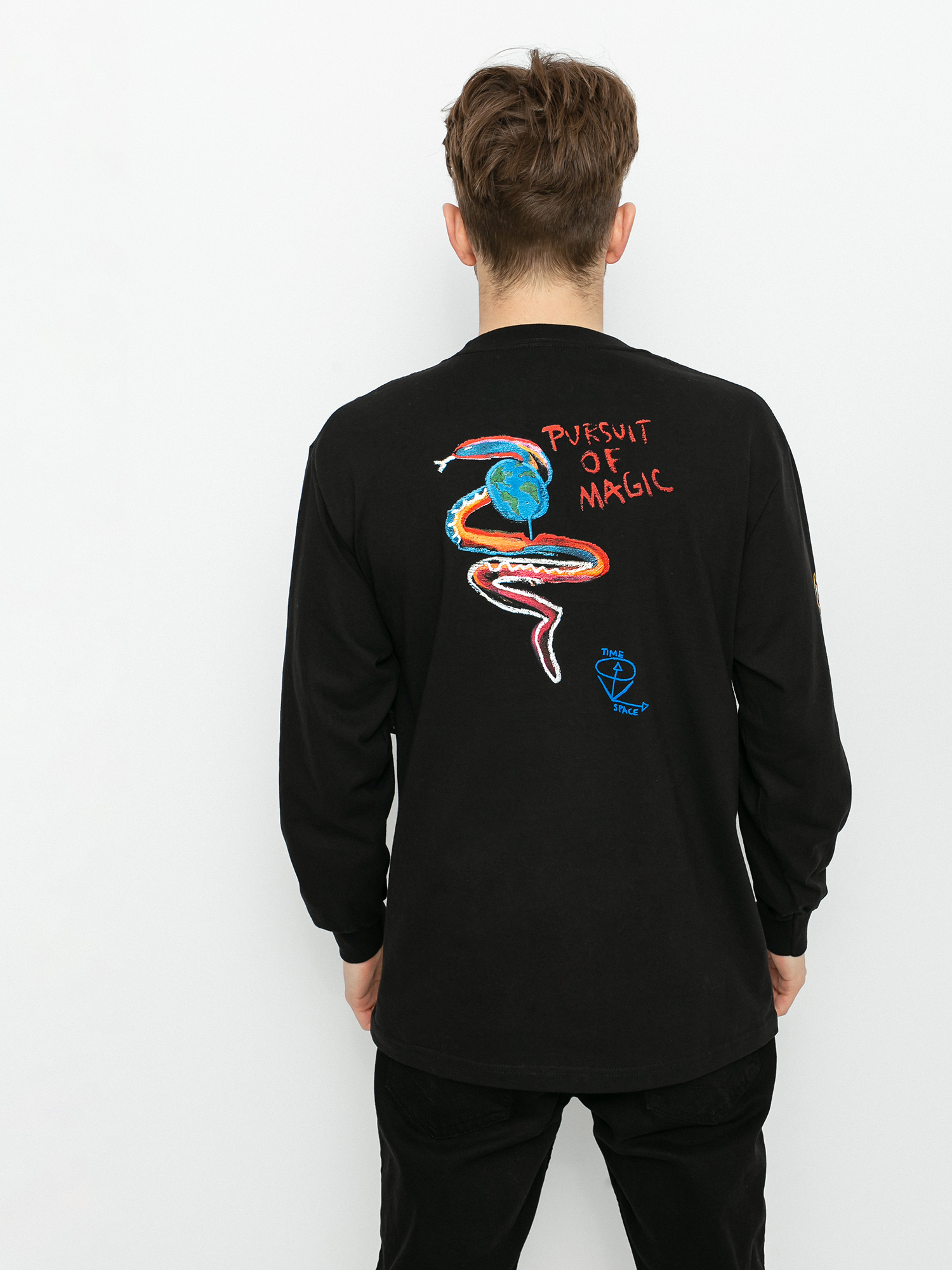 Brixton Bb Time Machine Stt Hosszú ujjú felső (black)