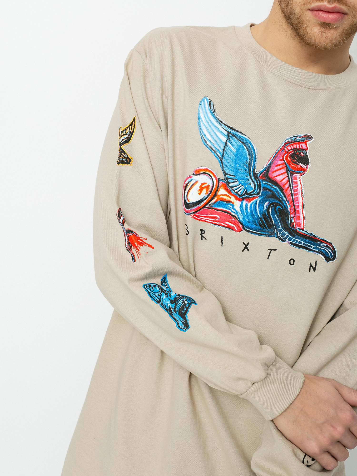 Brixton Bb Time Machine Stt Hosszú ujjú felső (gravel)