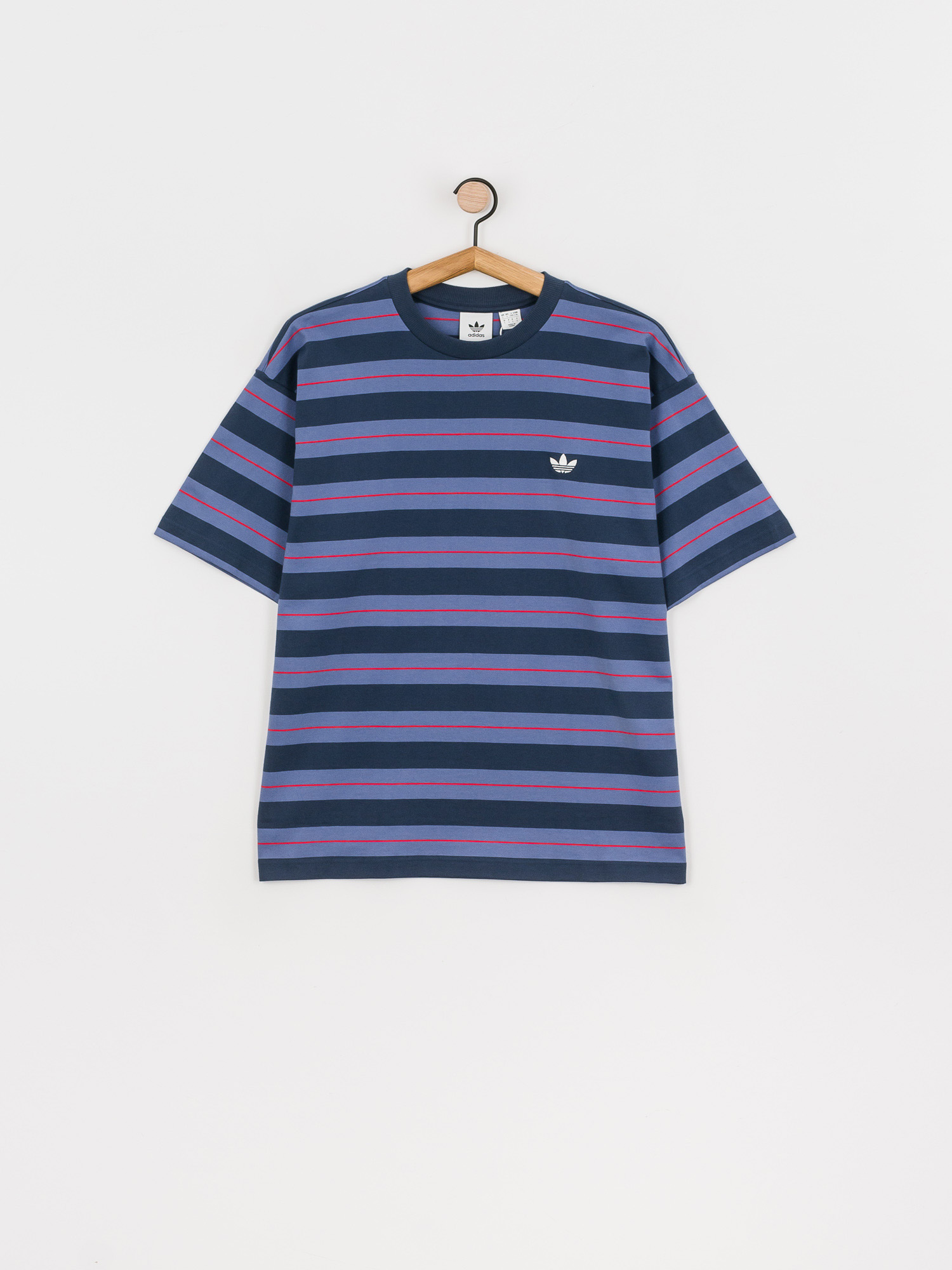 adidas Yarn Dye Ujjatlan felső (crenav/creblu/vivred)