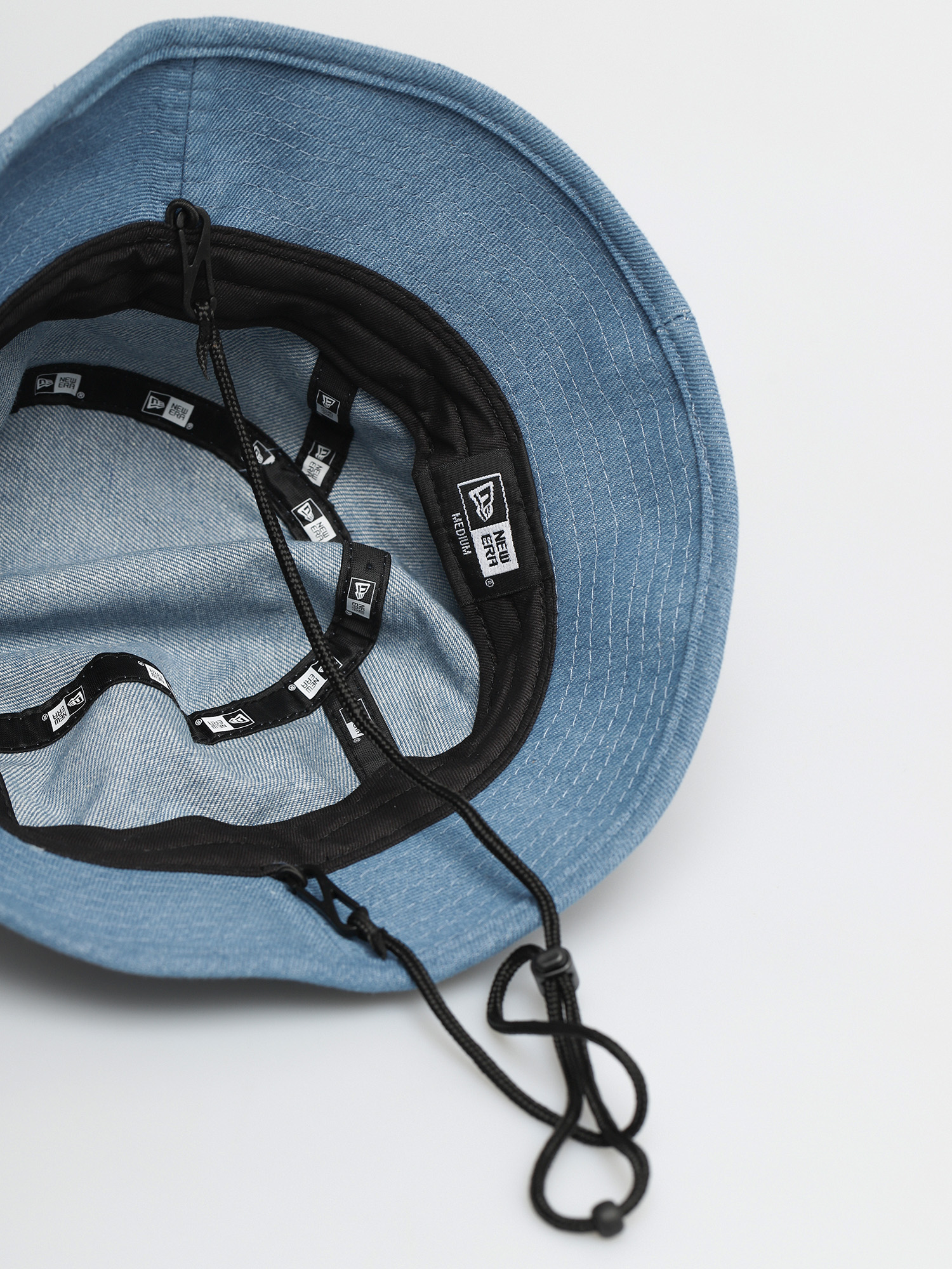 New Era Wash Denim Bucket Wmn Kalap (open blue)