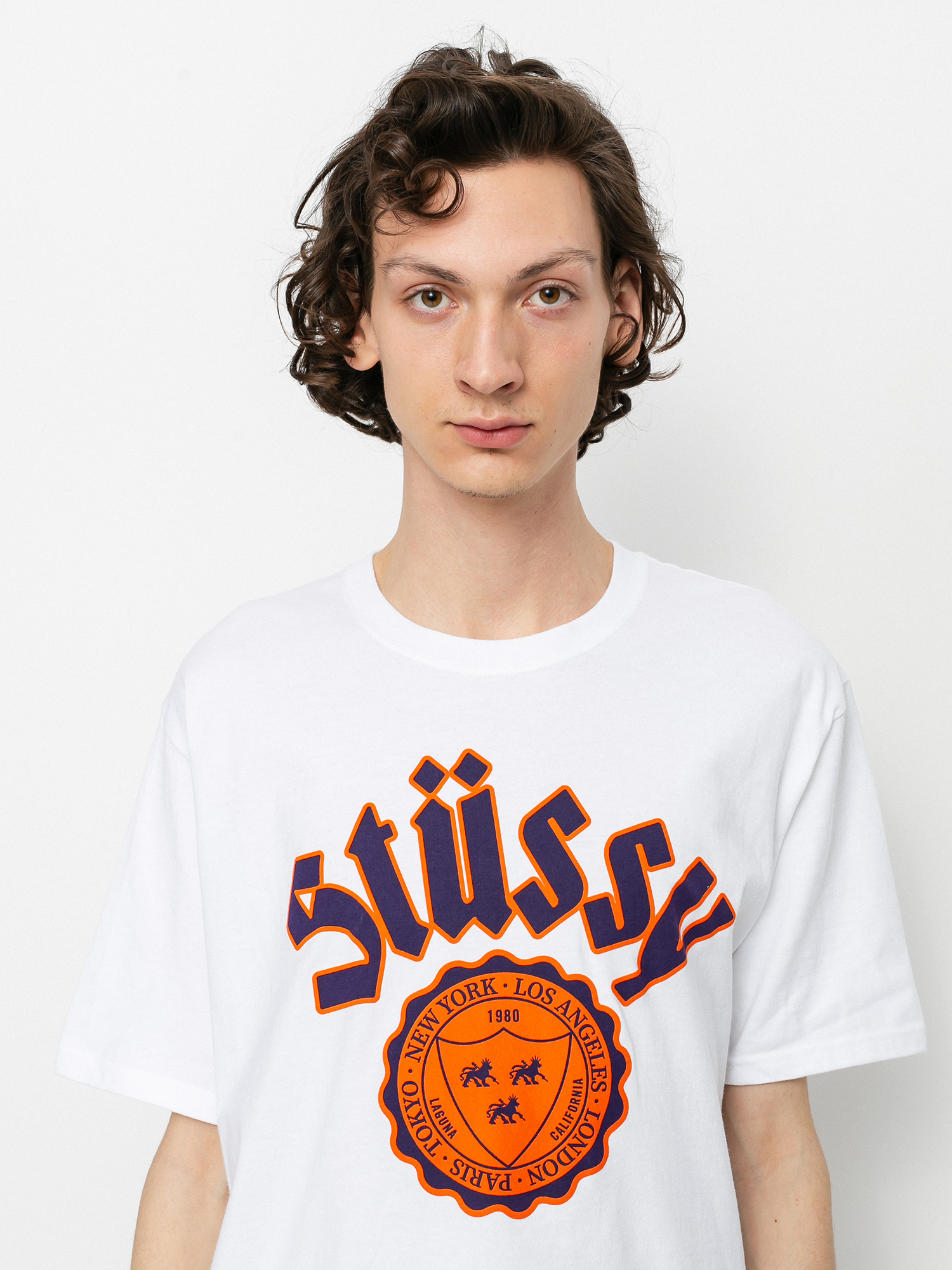 Stussy City Seal Ujjatlan felső (white)