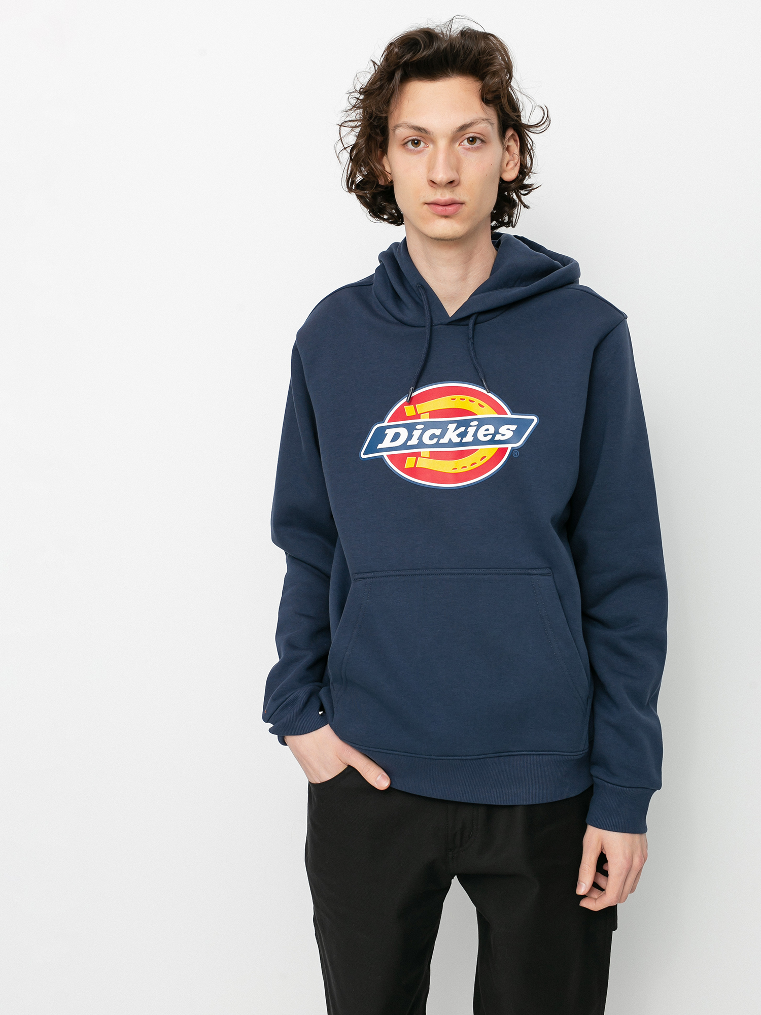Dickies Icon Logo HD Kapucnis pulóver (navy blue)