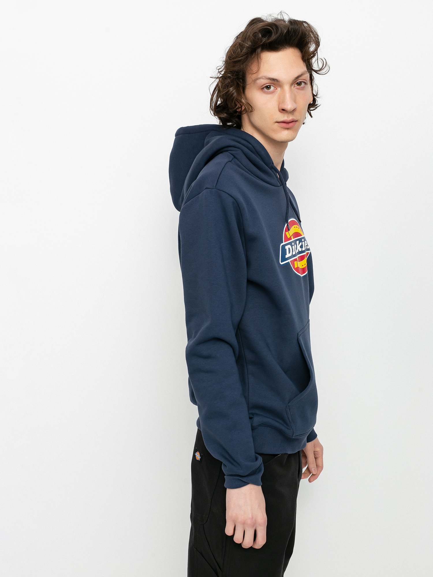 Dickies Icon Logo HD Kapucnis pulóver (navy blue)