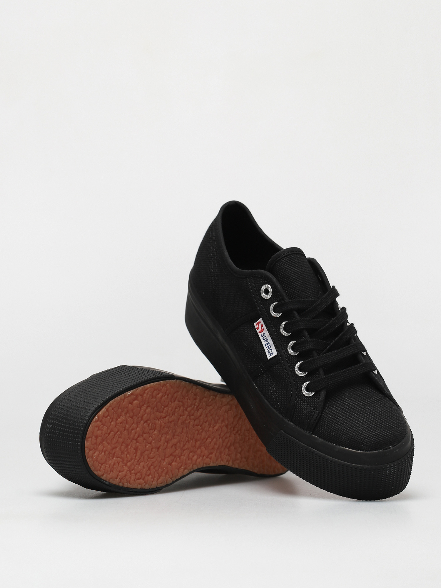Superga 2790 Acotw Linea Up And Down Wmn Cipők (full black/black)