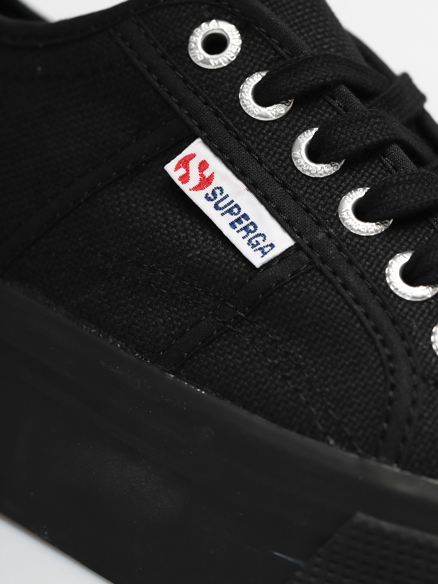 Superga 2790 Acotw Linea Up And Down Wmn Cipők (full black/black)