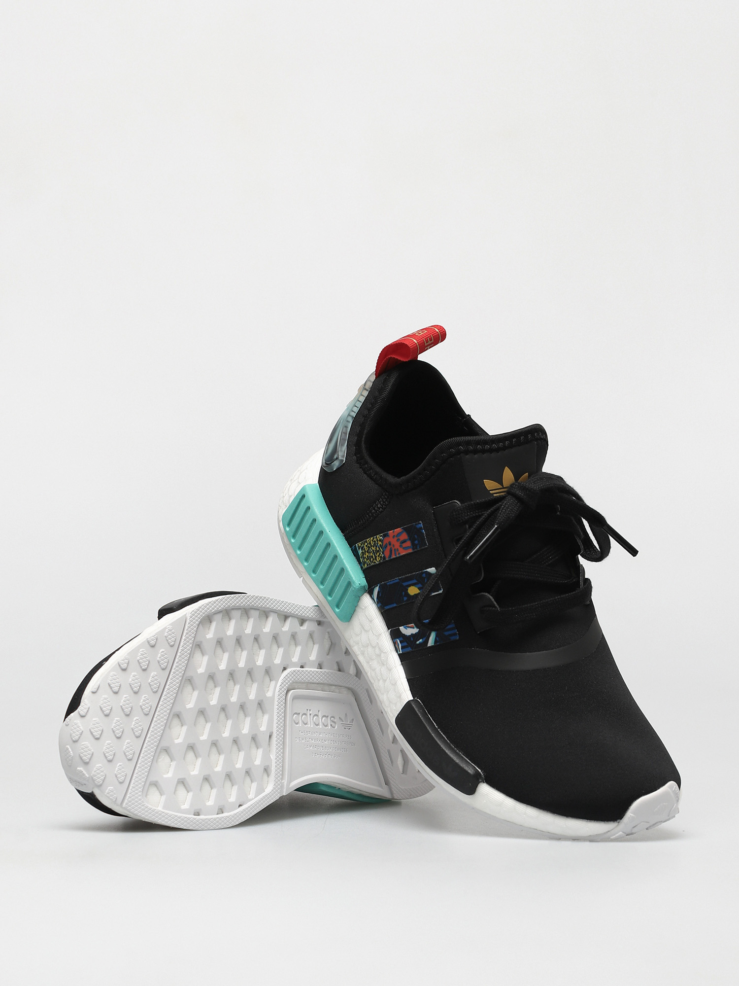 adidas Originals Nmd R1 Wmn Cipők (cblack/supcol/acimin)