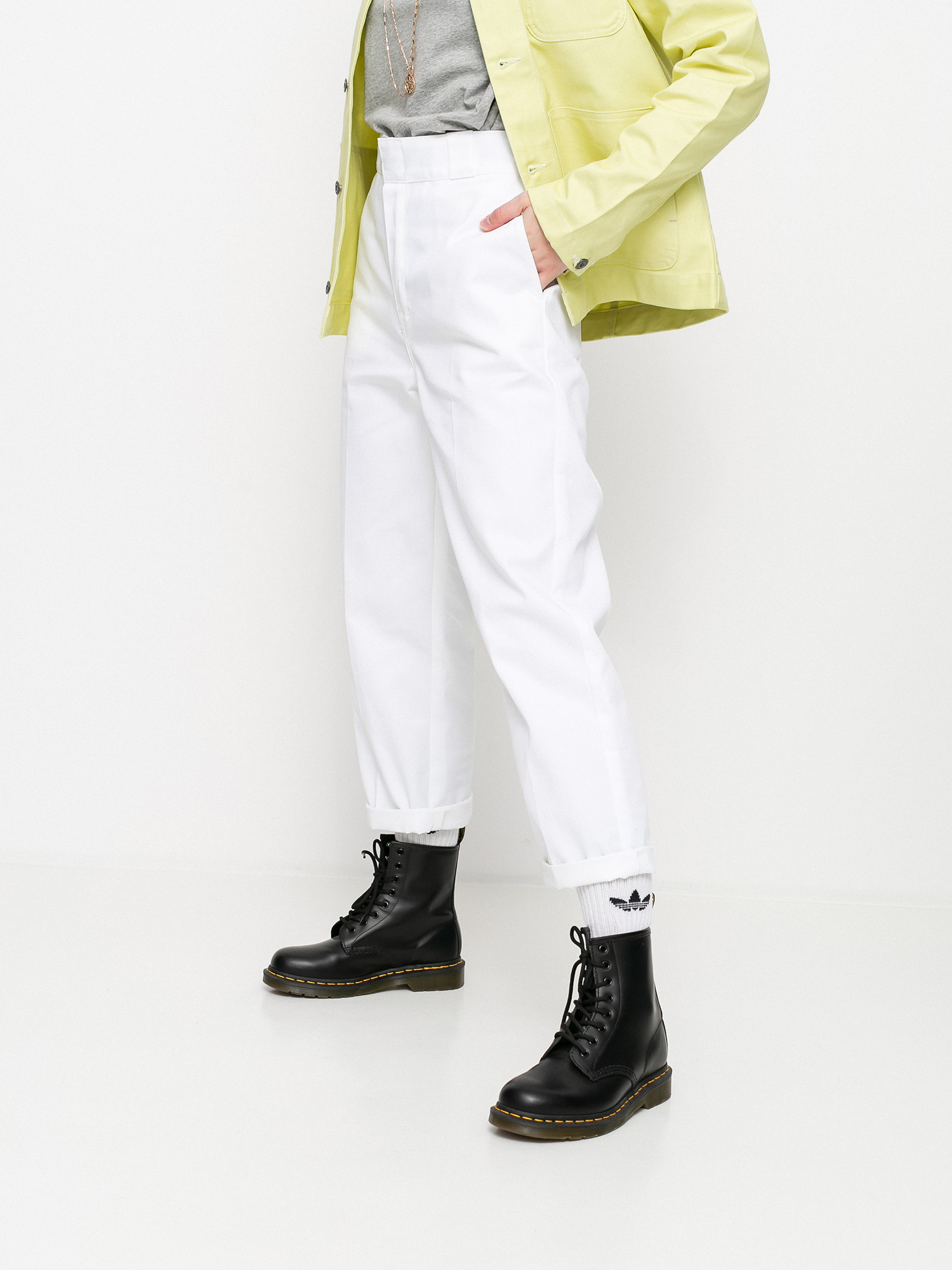 Dickies 874 Cropped Wmn Kisnadrág (white)