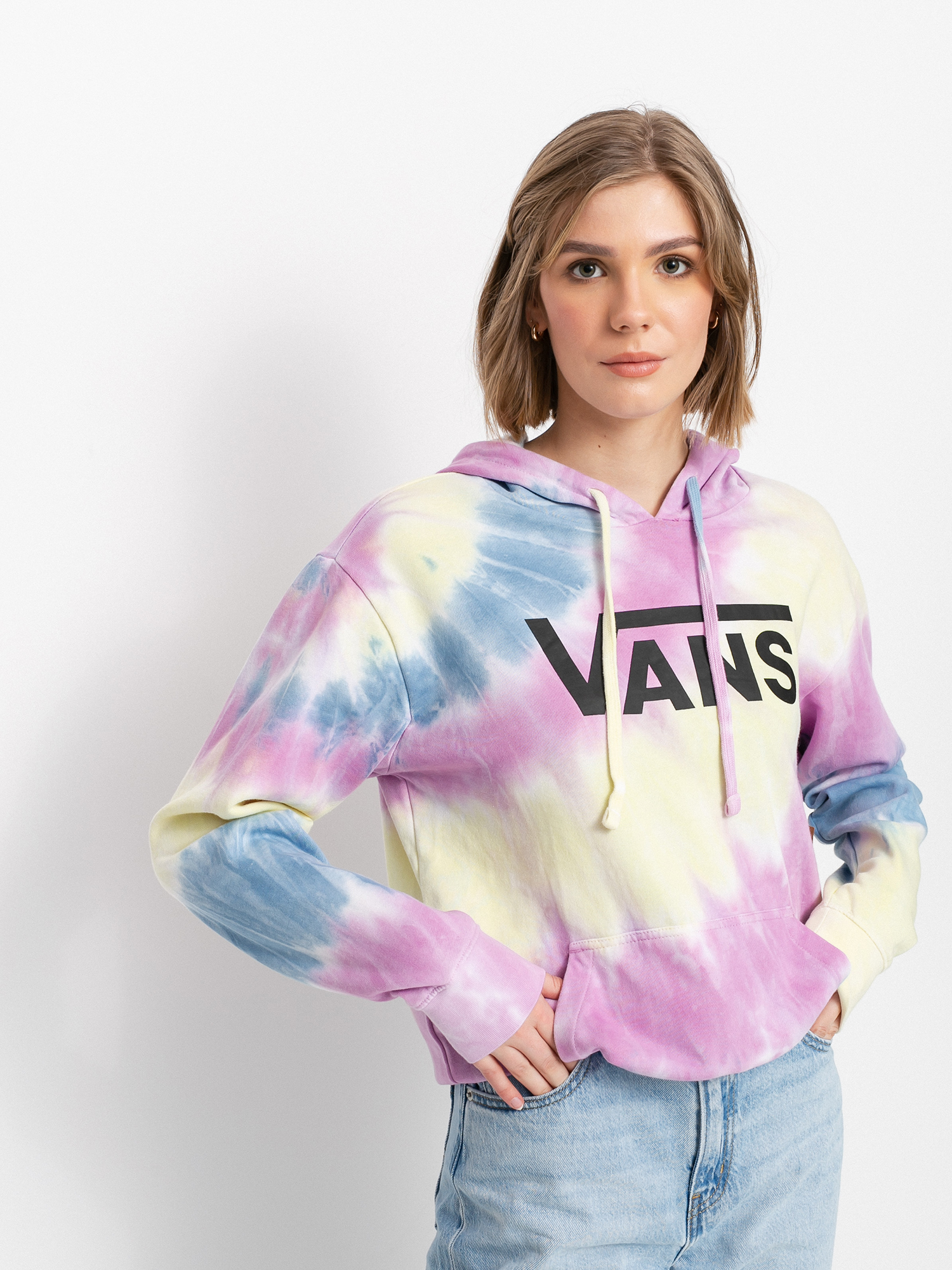 Vans Spiraling HD Wmn Kapucnis pulóver (orchid)