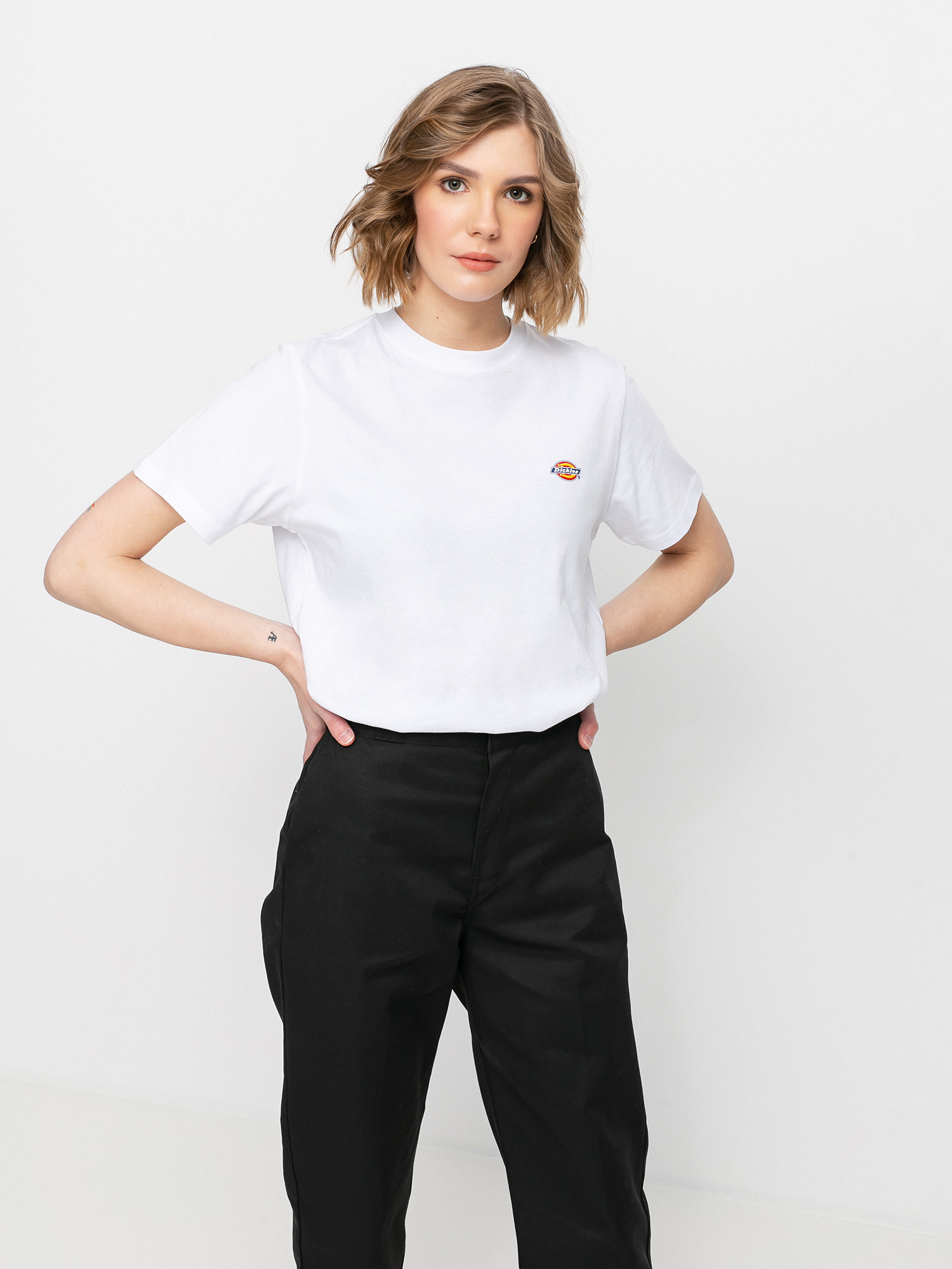 Dickies Mapleton Wmn Ujjatlan felső (white)