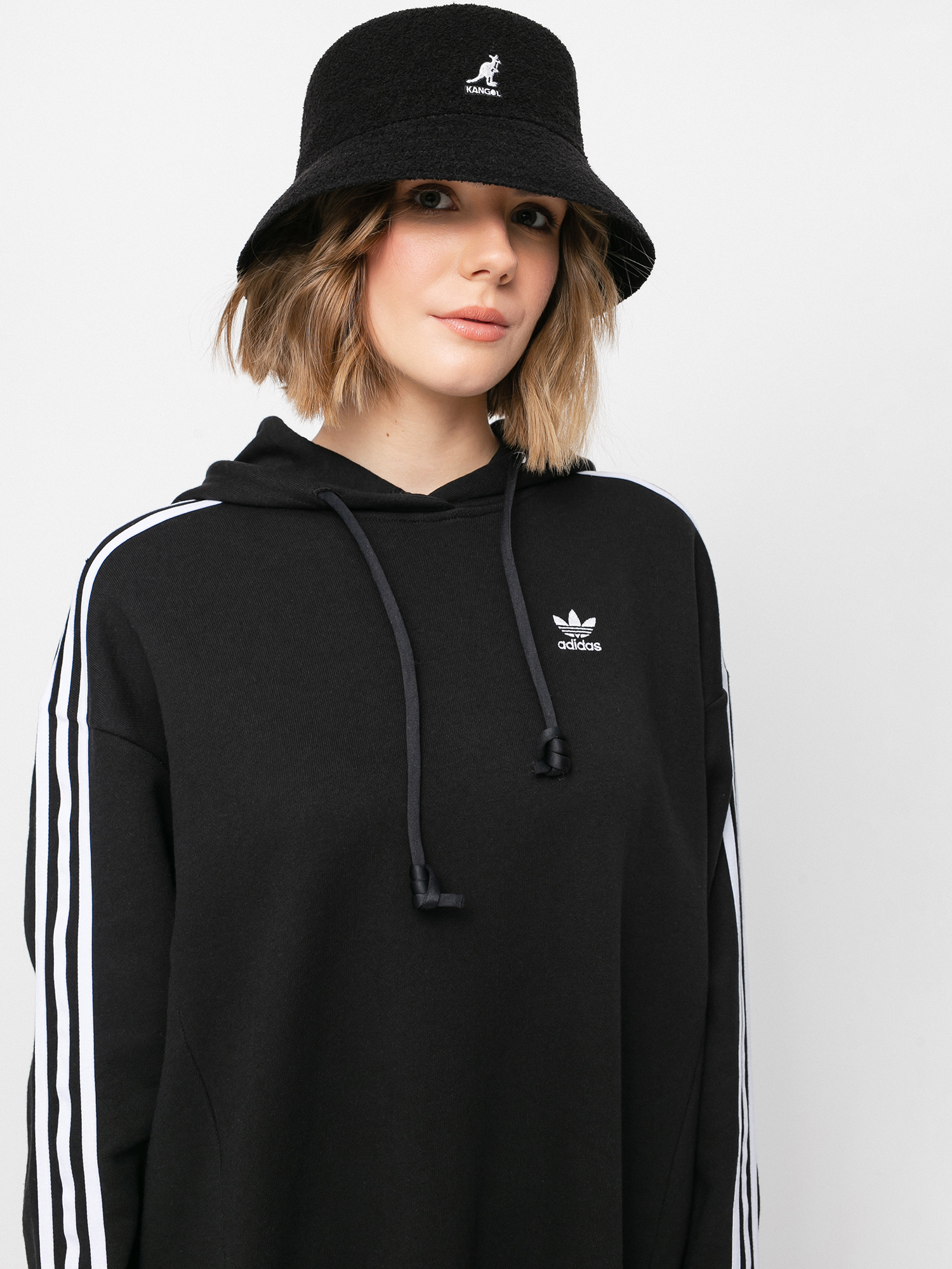adidas Originals Hoodie Dress Wmn Ruha (black)