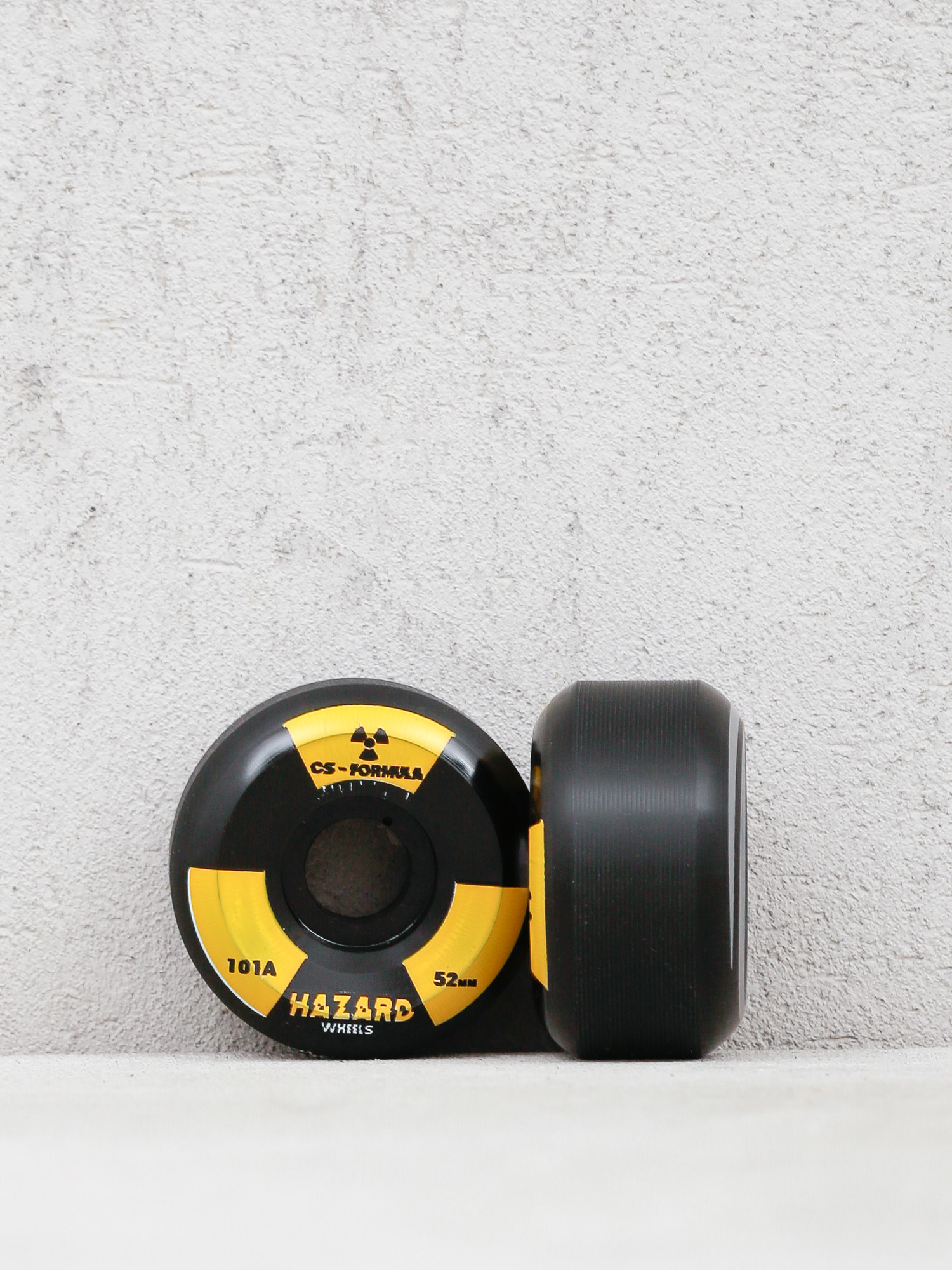 Hazard Radioactive City Street Gördeszka kerék (black)