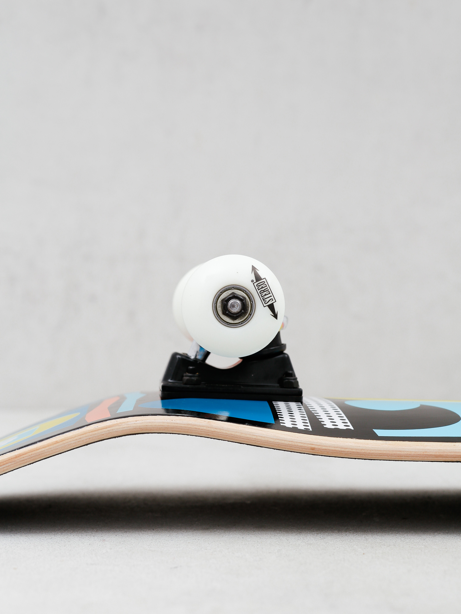 Stereo Team Collage Komplett gördeszka (black/multicolor)