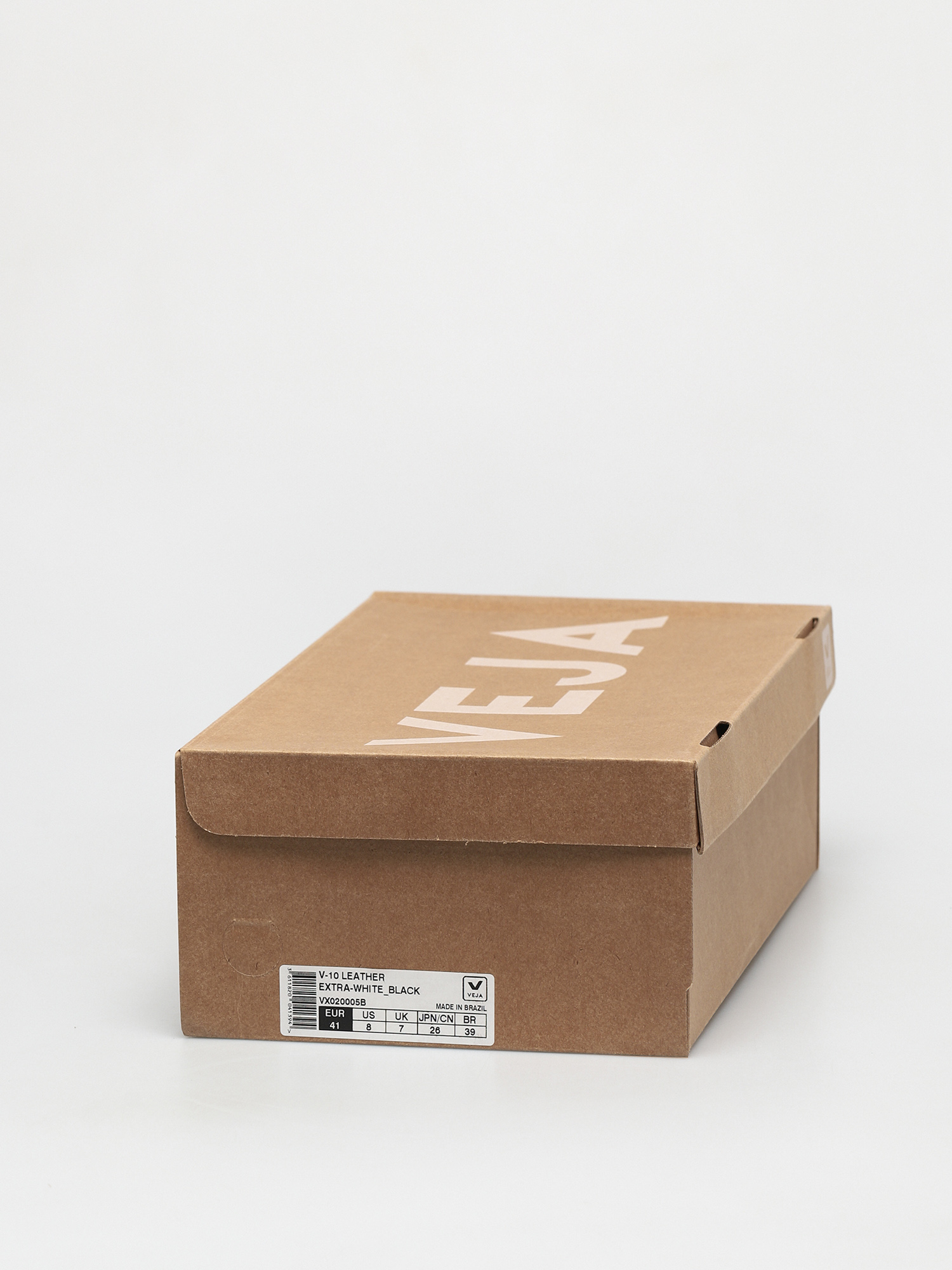 Veja V 10 Cipők (leather extra white black)