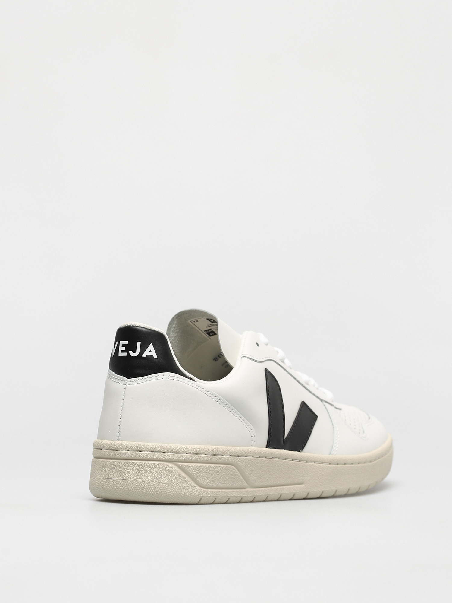 Veja V 10 Cipők (leather extra white black)