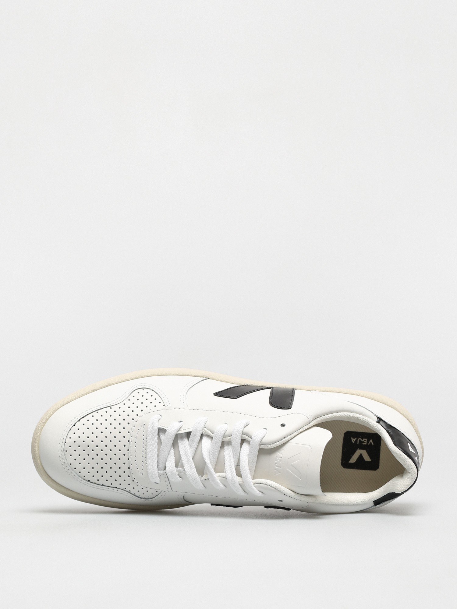 Veja V 10 Cipők (leather extra white black)