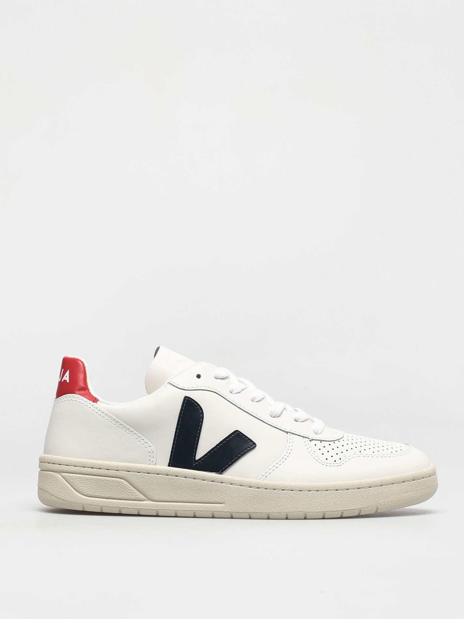 Veja V 10 Cipők (leather extra white nautico pekin)