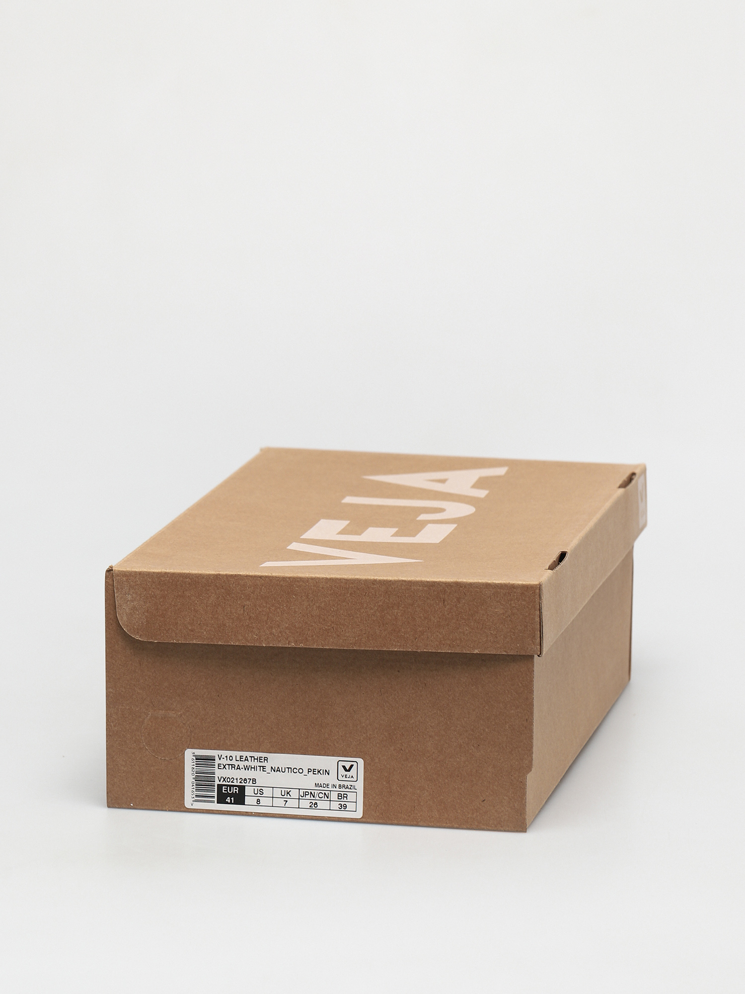 Veja V 10 Cipők (leather extra white nautico pekin)