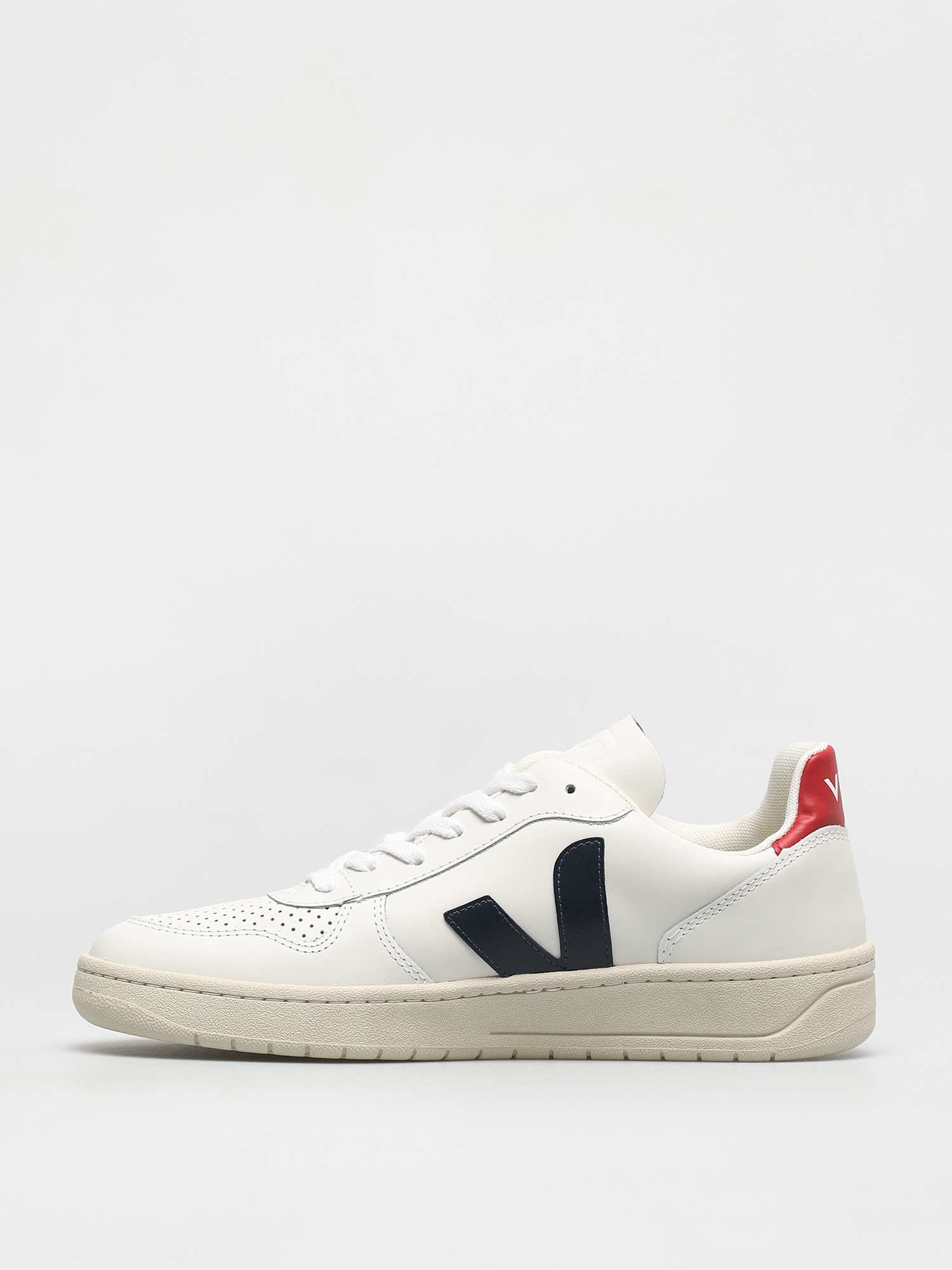 Veja V 10 Cipők (leather extra white nautico pekin)