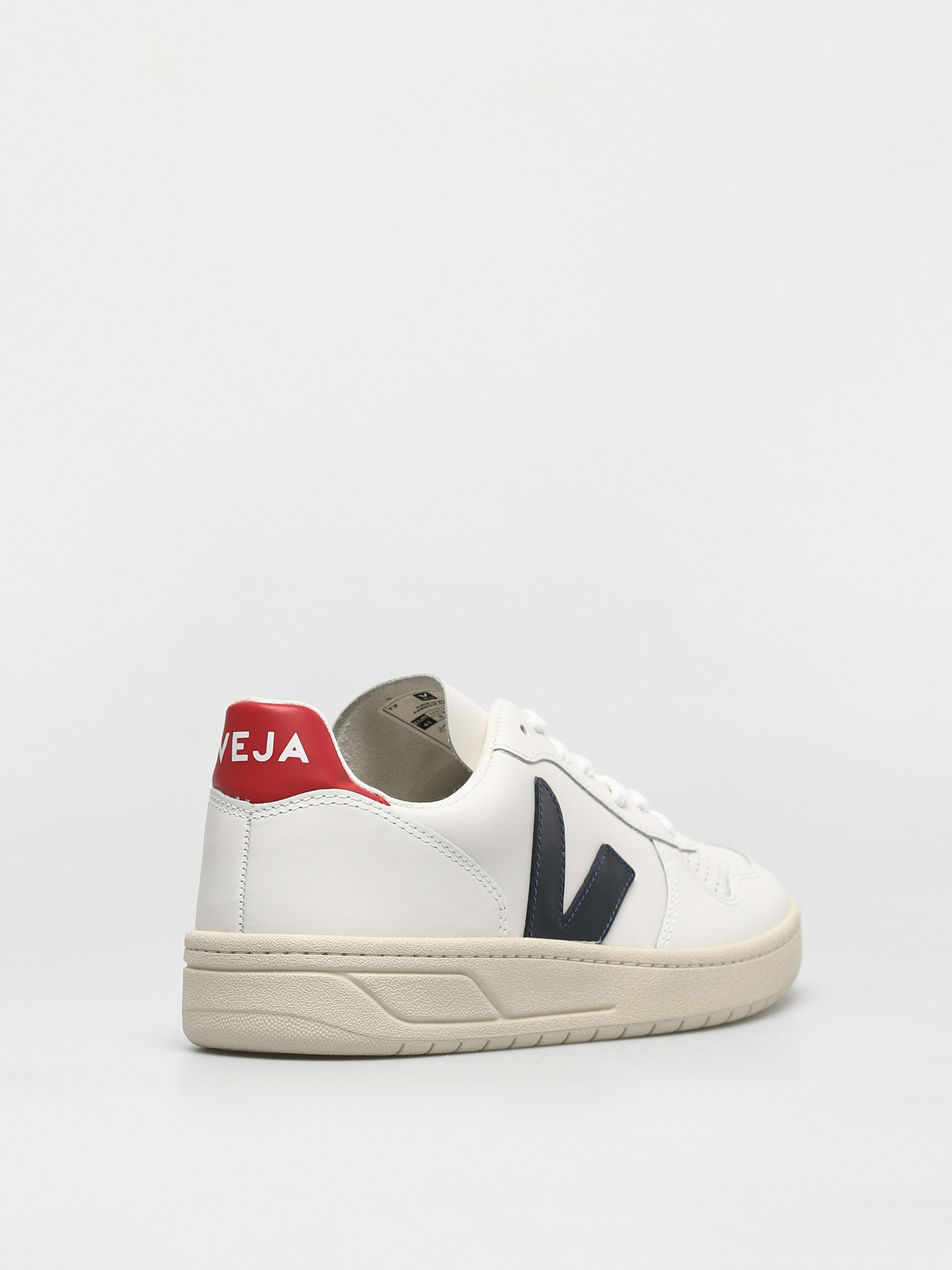 Veja V 10 Cipők (leather extra white nautico pekin)
