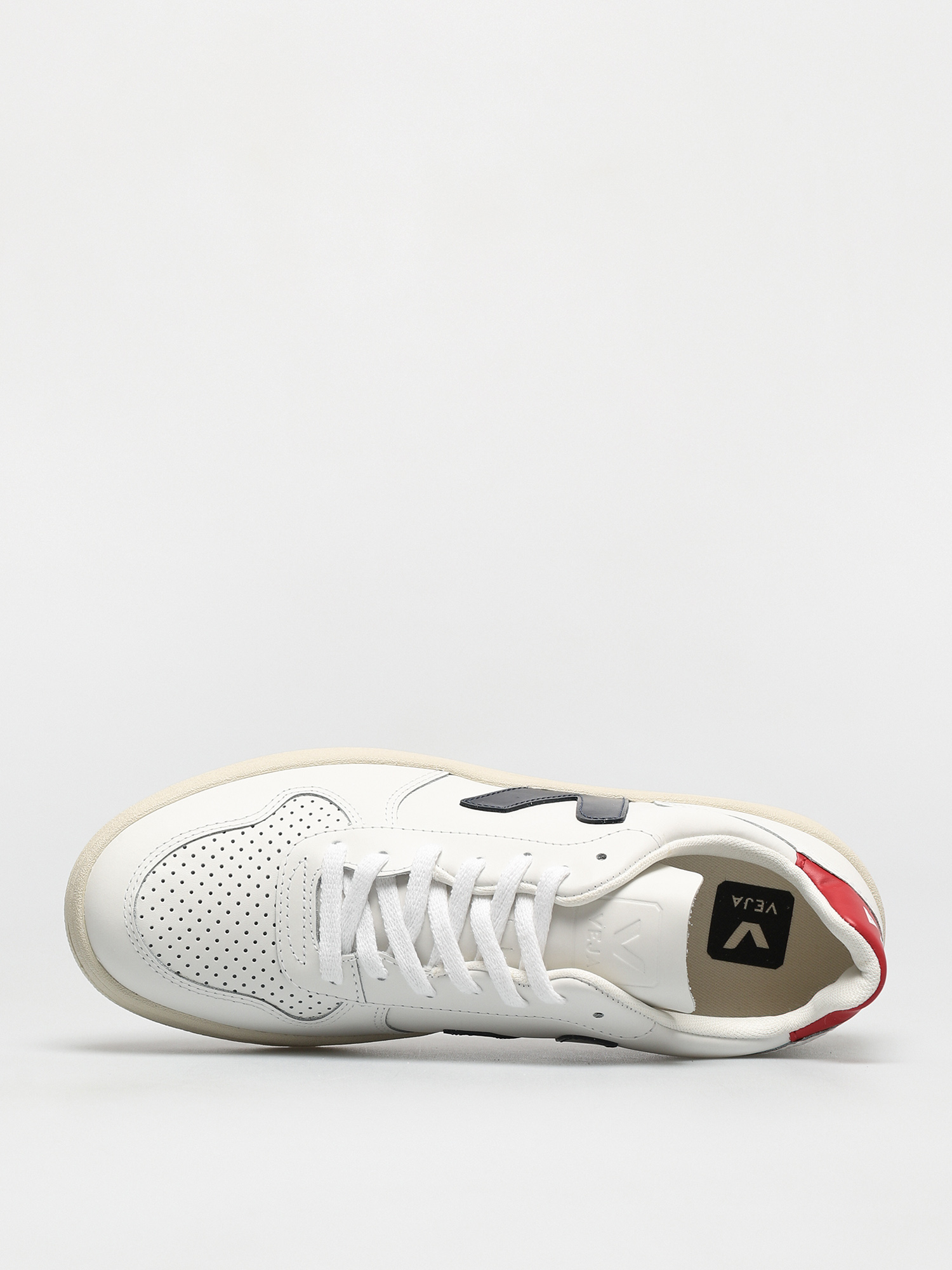 Veja V 10 Cipők (leather extra white nautico pekin)