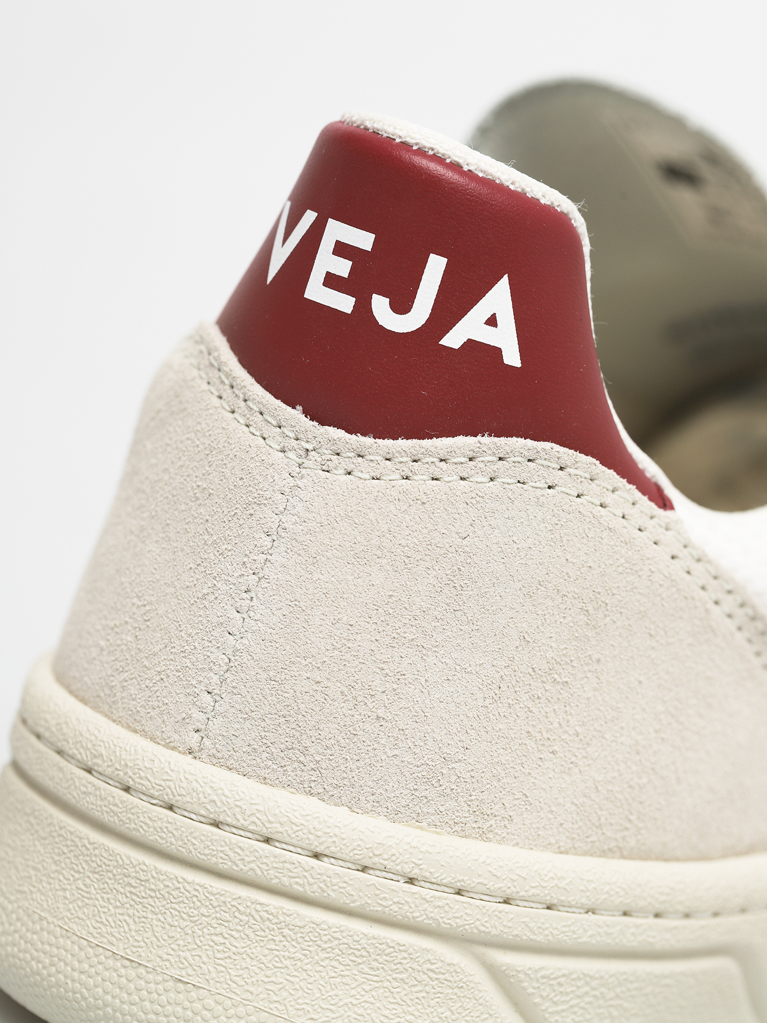 Veja V 10 Cipők (b mesh white marsala)