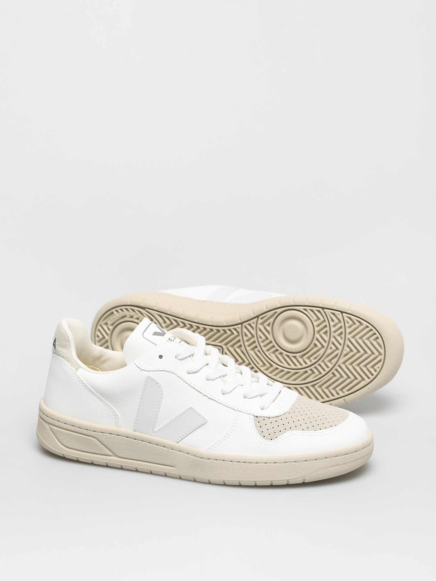 Veja V 10 Cipők (cwl full white natural)