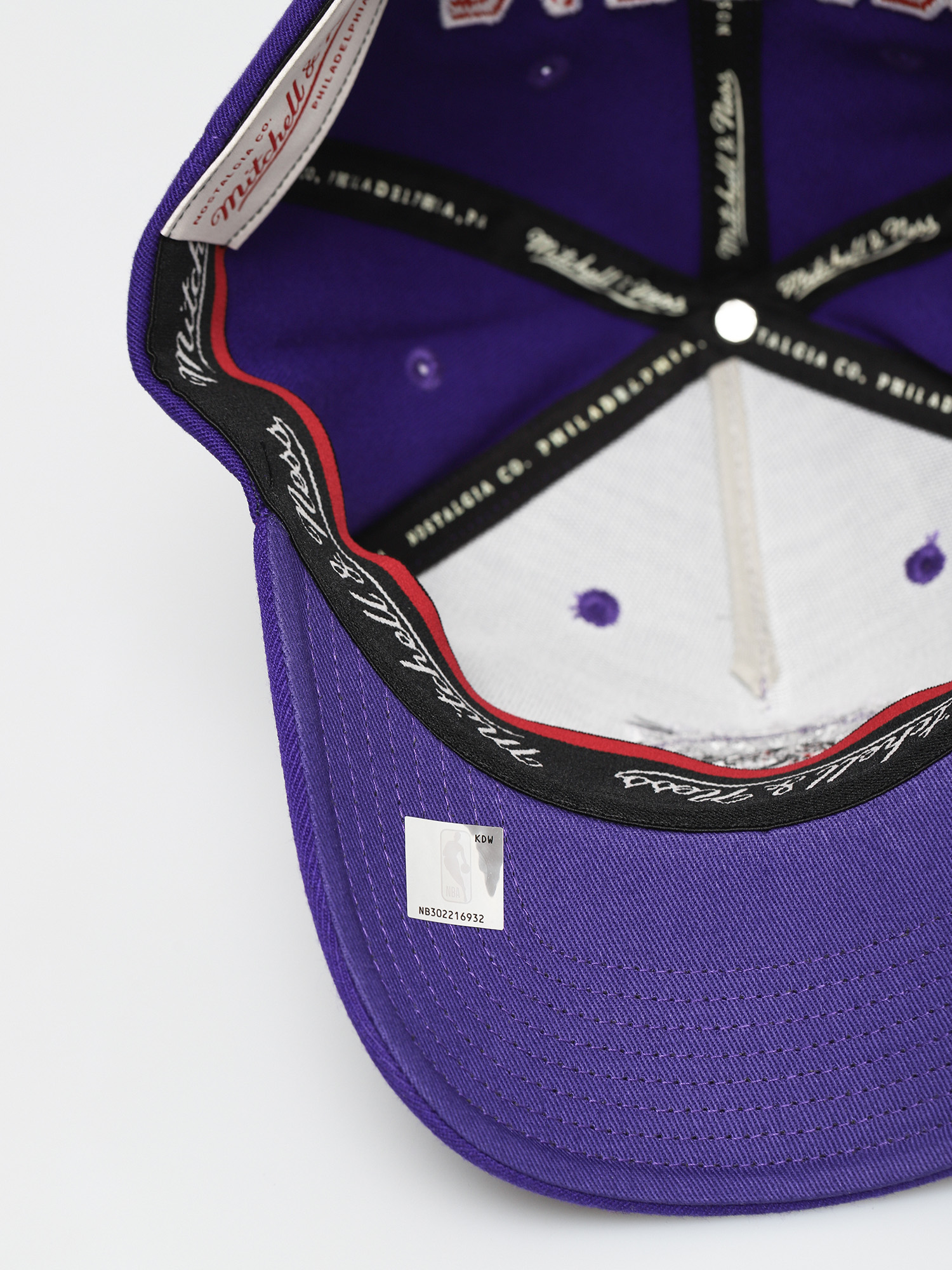 Mitchell & Ness Dropback Solid Redline ZD Baseball sapka (toronto raptors/purple)