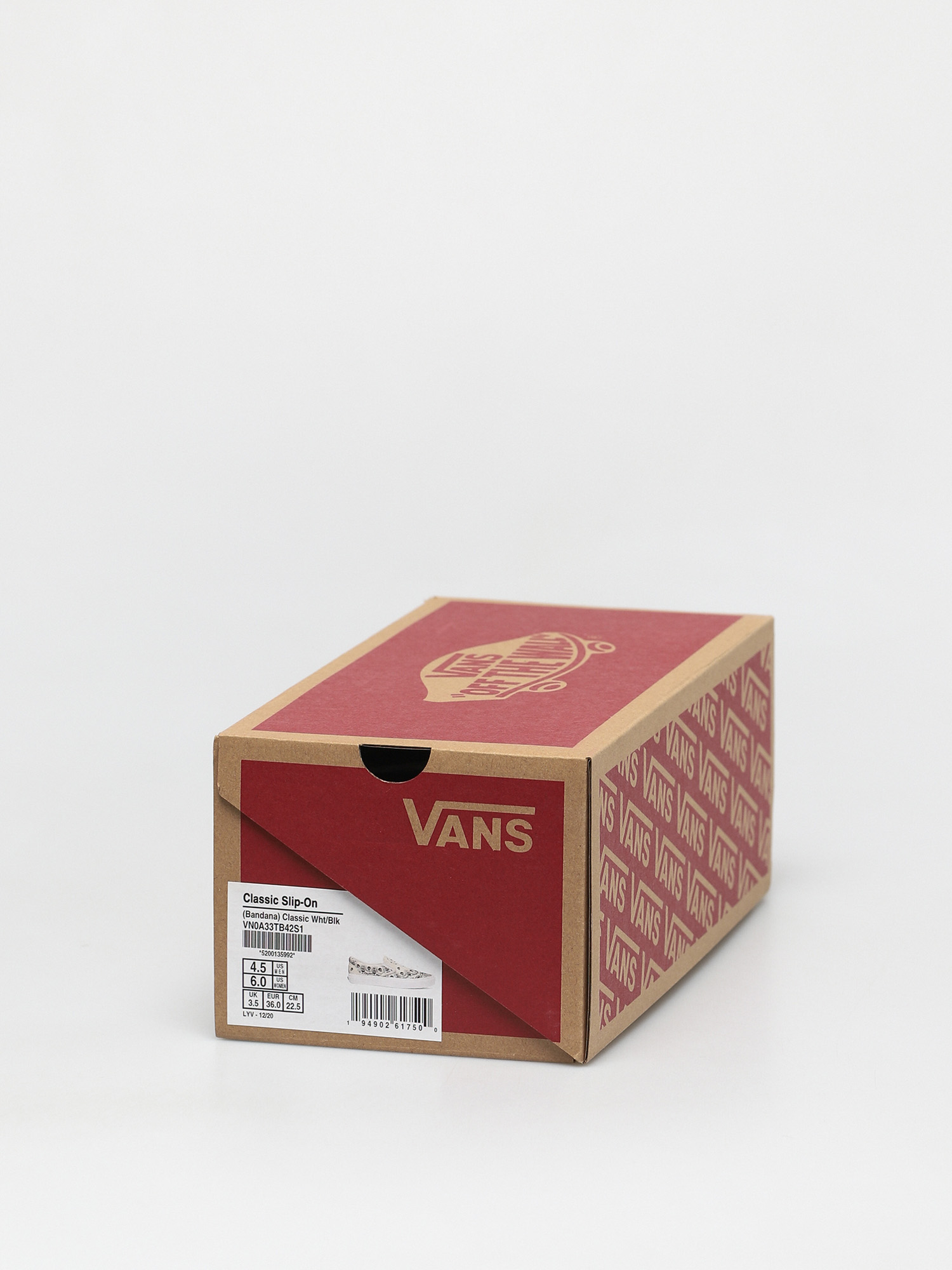 Vans Classic Slip On Cipők (bandana classic white/black)