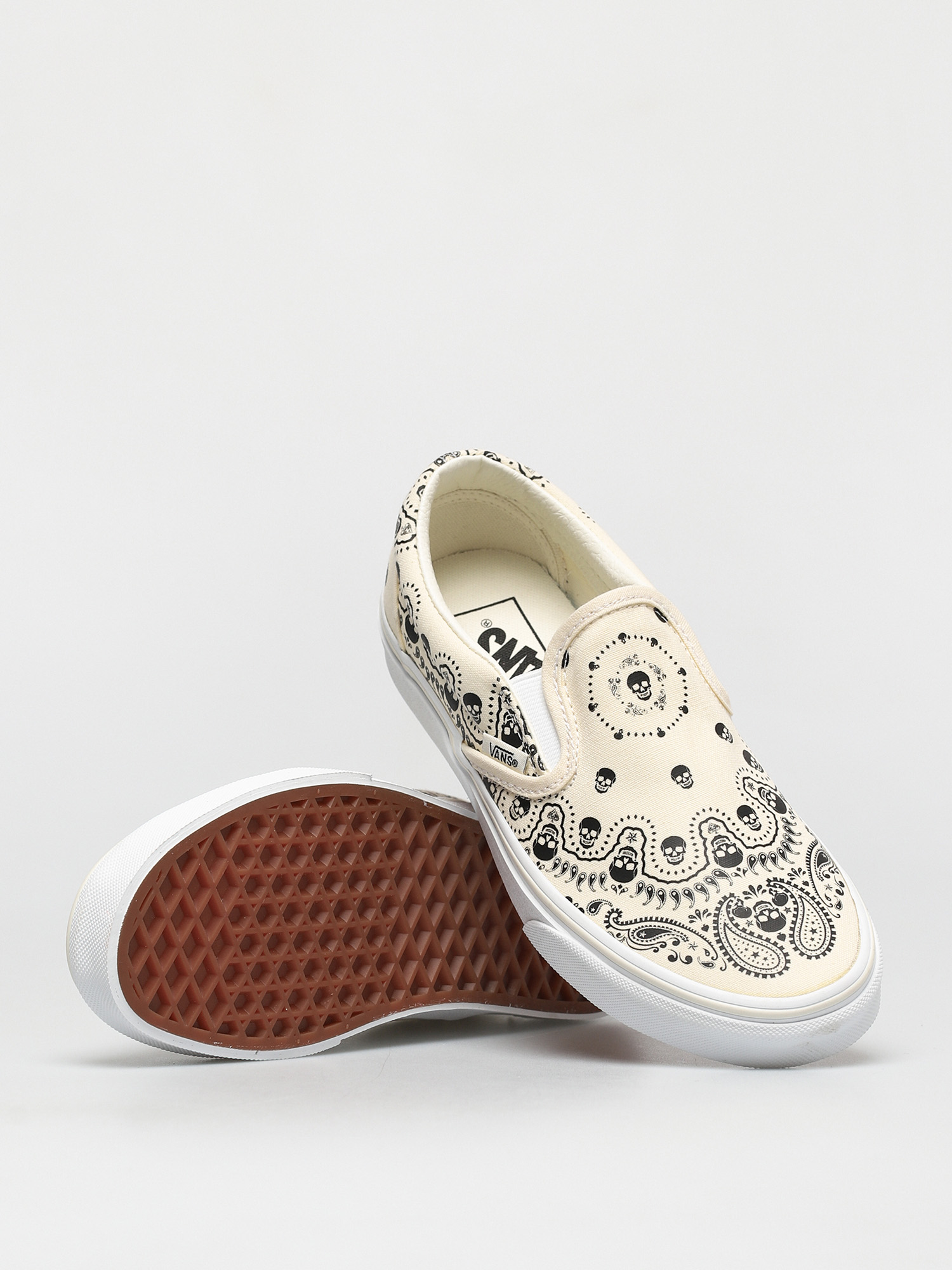 Vans Classic Slip On Cipők (bandana classic white/black)