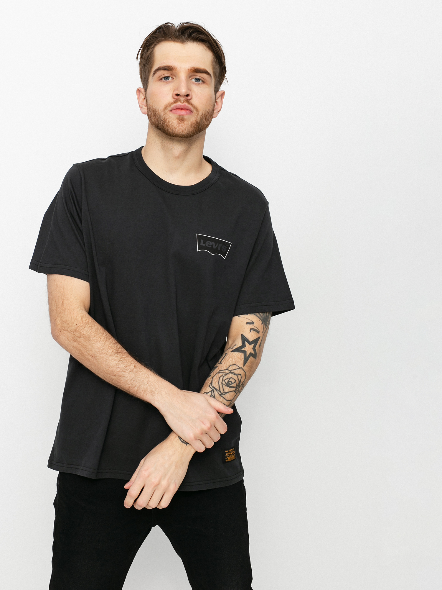 Levi's® Graphic Ujjatlan felső (black)