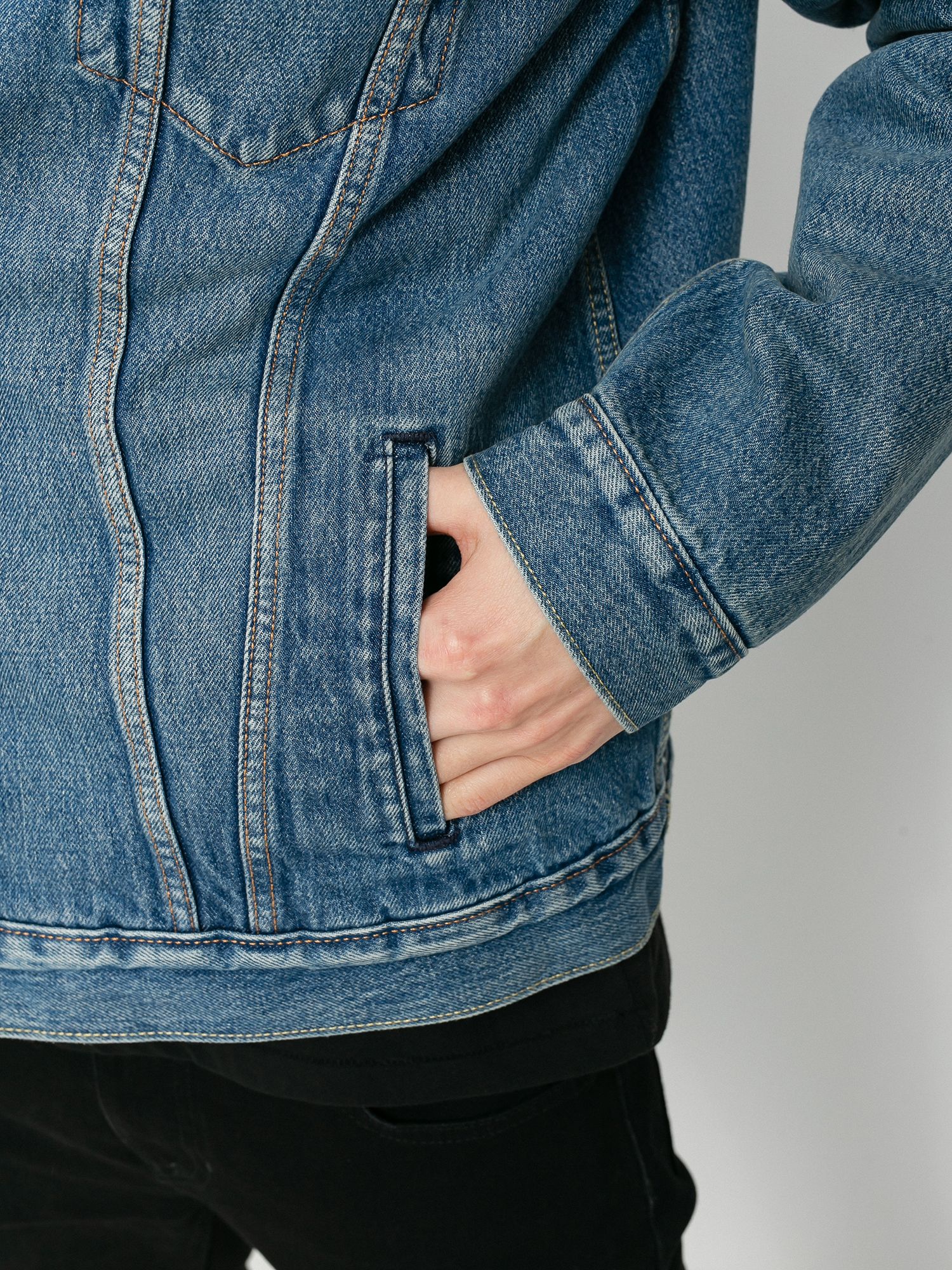 Levi's® Type 3 Sherpa Trucker Dzseki (fable sherpa)