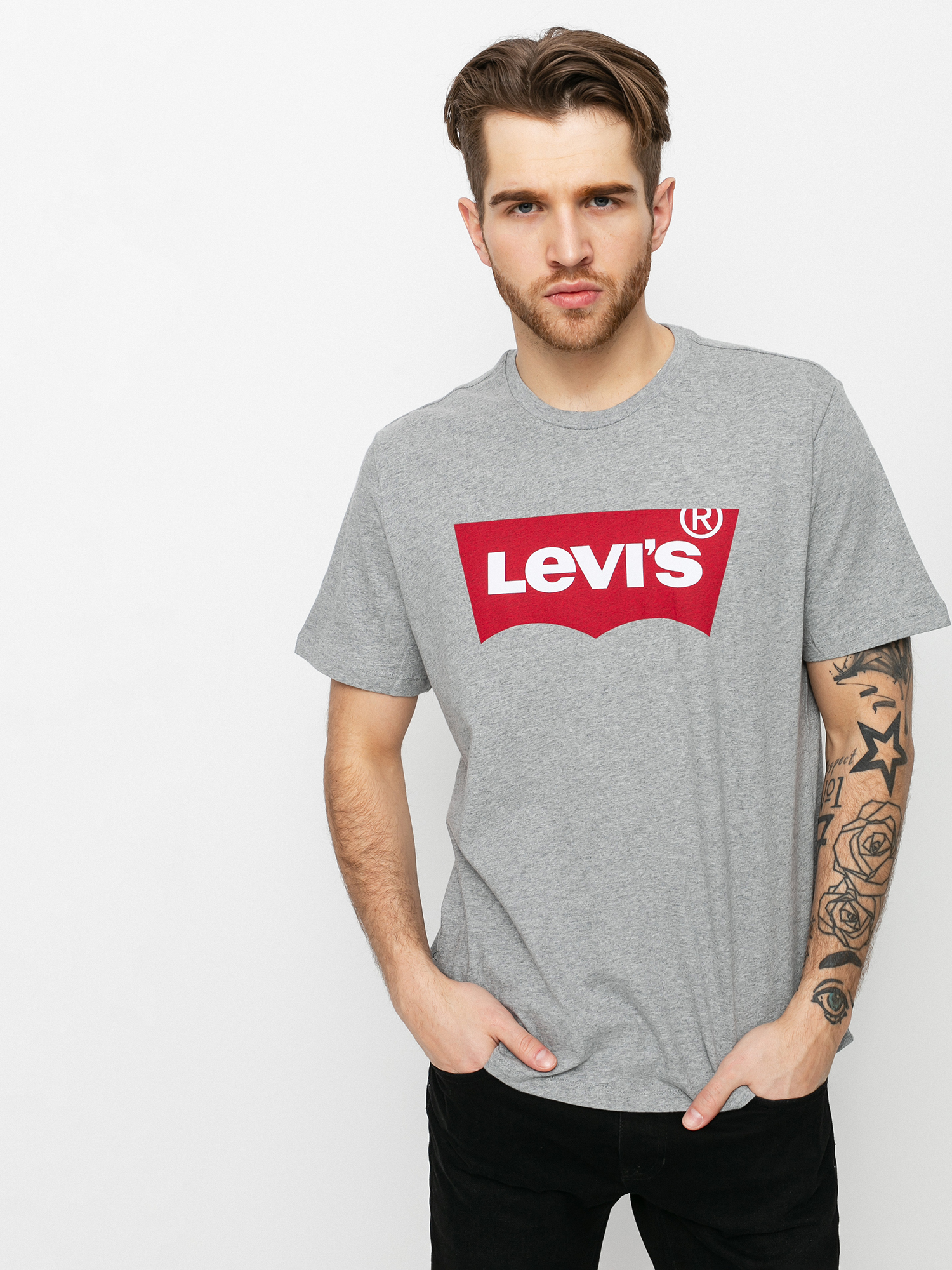 Levi's® Graphic Ujjatlan felső (grey)