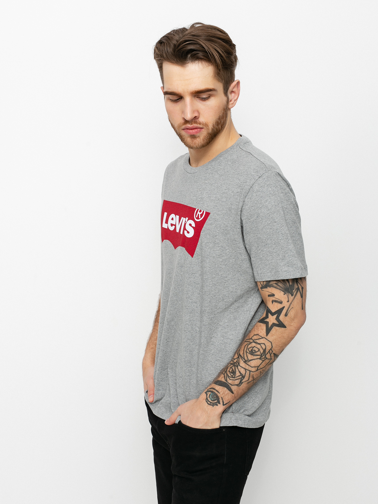 Levi's® Graphic Ujjatlan felső (grey)