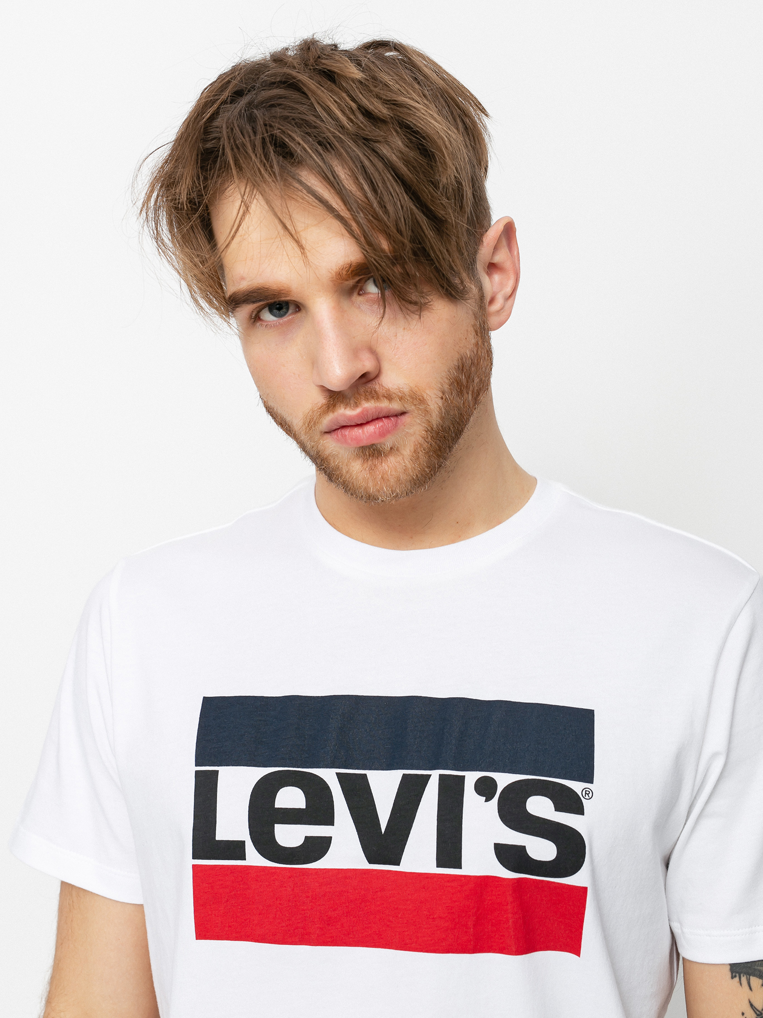 Levi's® Sportswear Logo Graphic Ujjatlan felső (white)