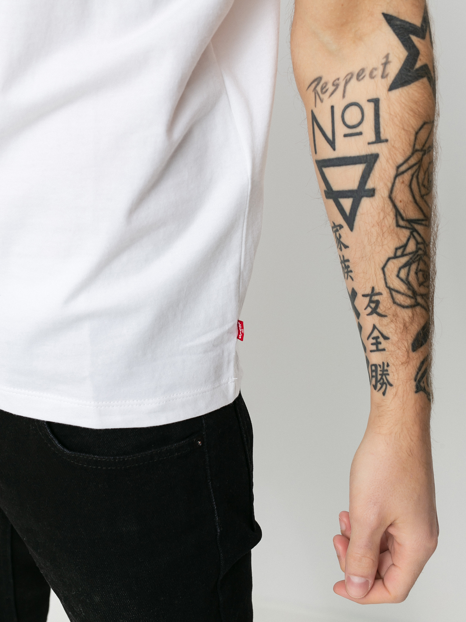 Levi's® Sportswear Logo Graphic Ujjatlan felső (white)