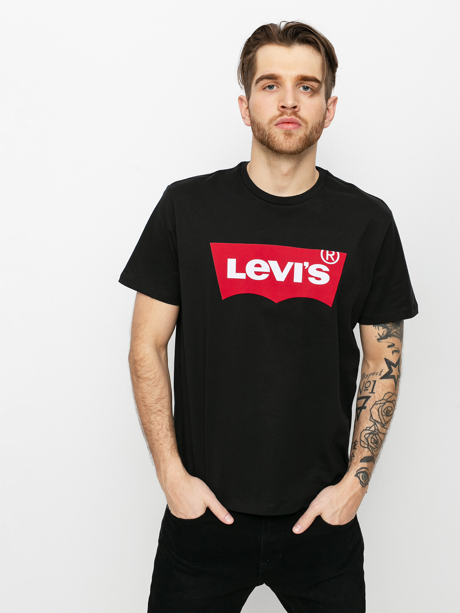 Levi's® Graphic Ujjatlan felső (black)