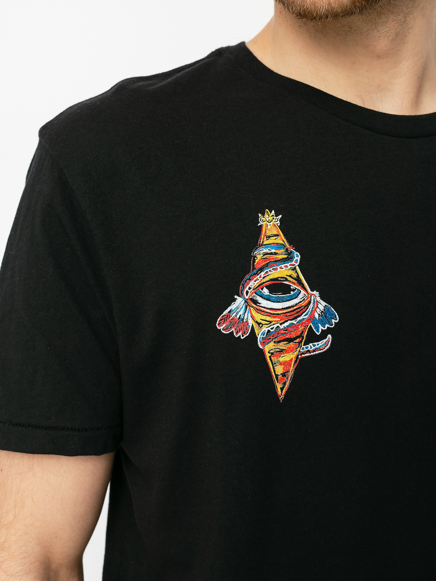 Brixton Bb Bohemian Tlrt Ujjatlan felső (black)