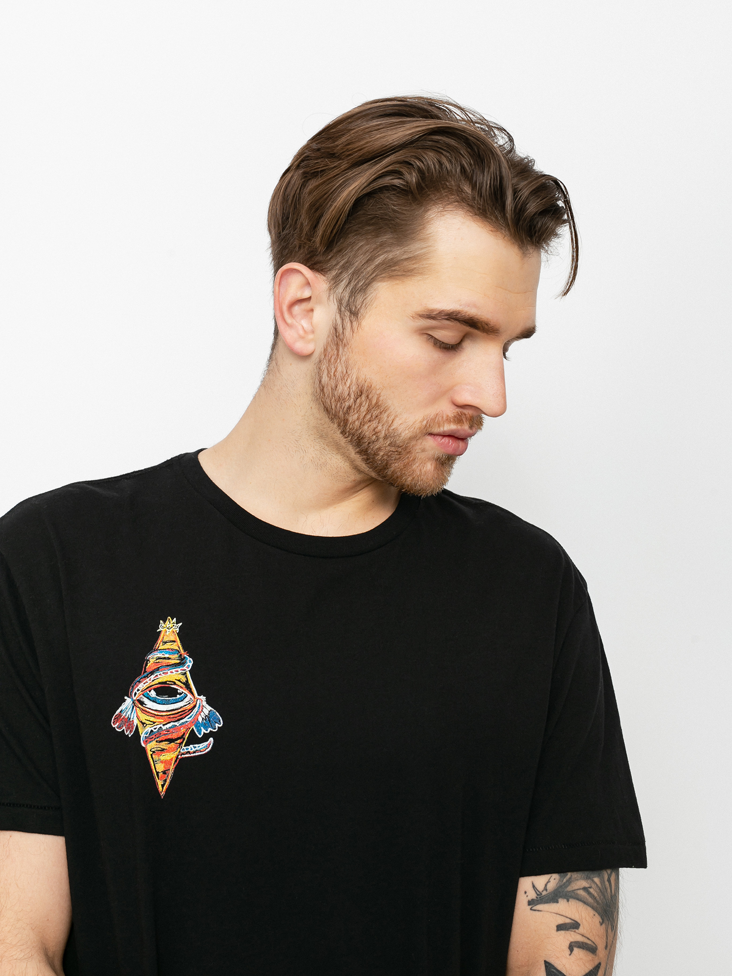 Brixton Bb Bohemian Tlrt Ujjatlan felső (black)