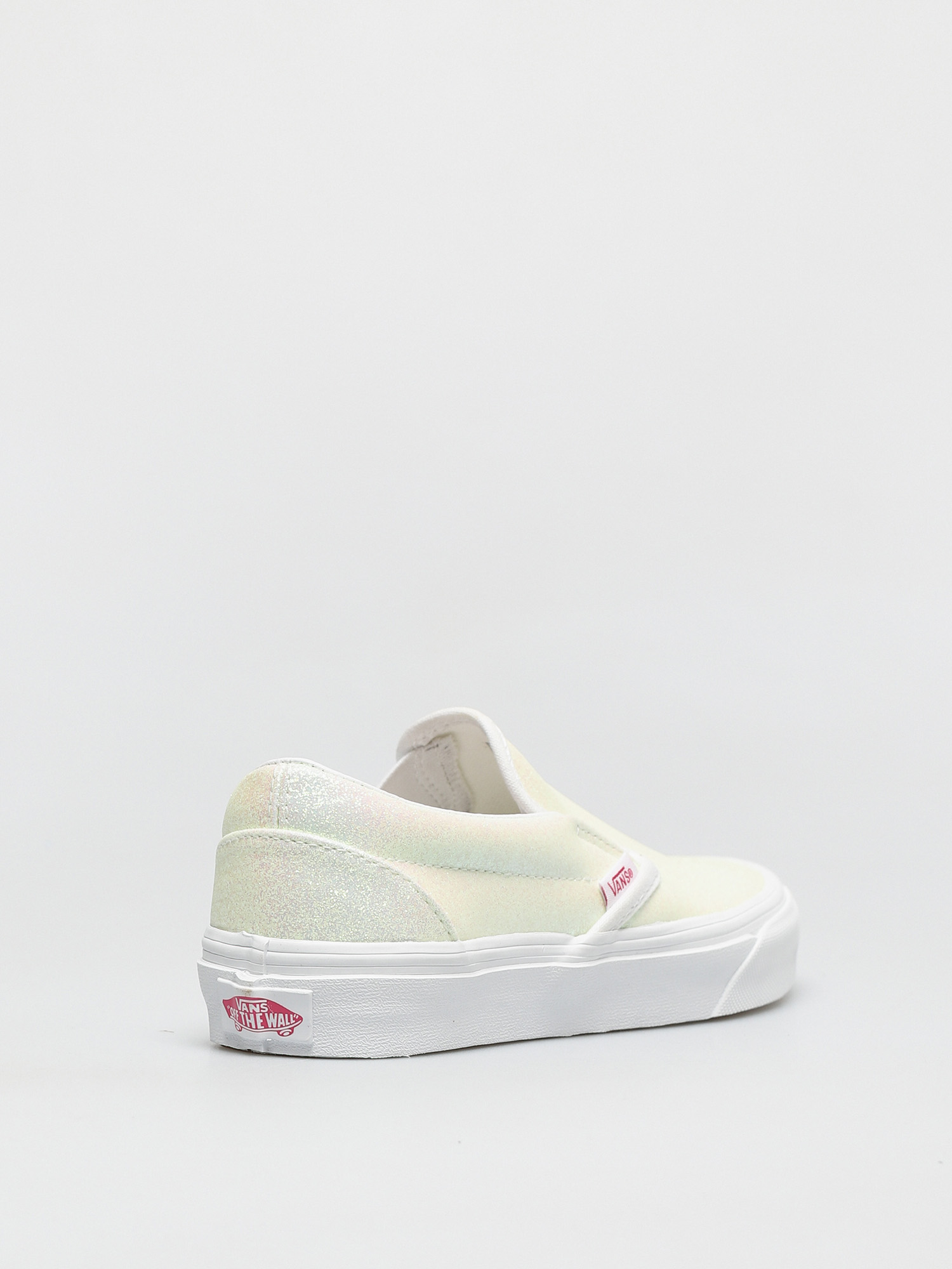 Vans Classic Slip On Cipők (uv glitter pink/true white)