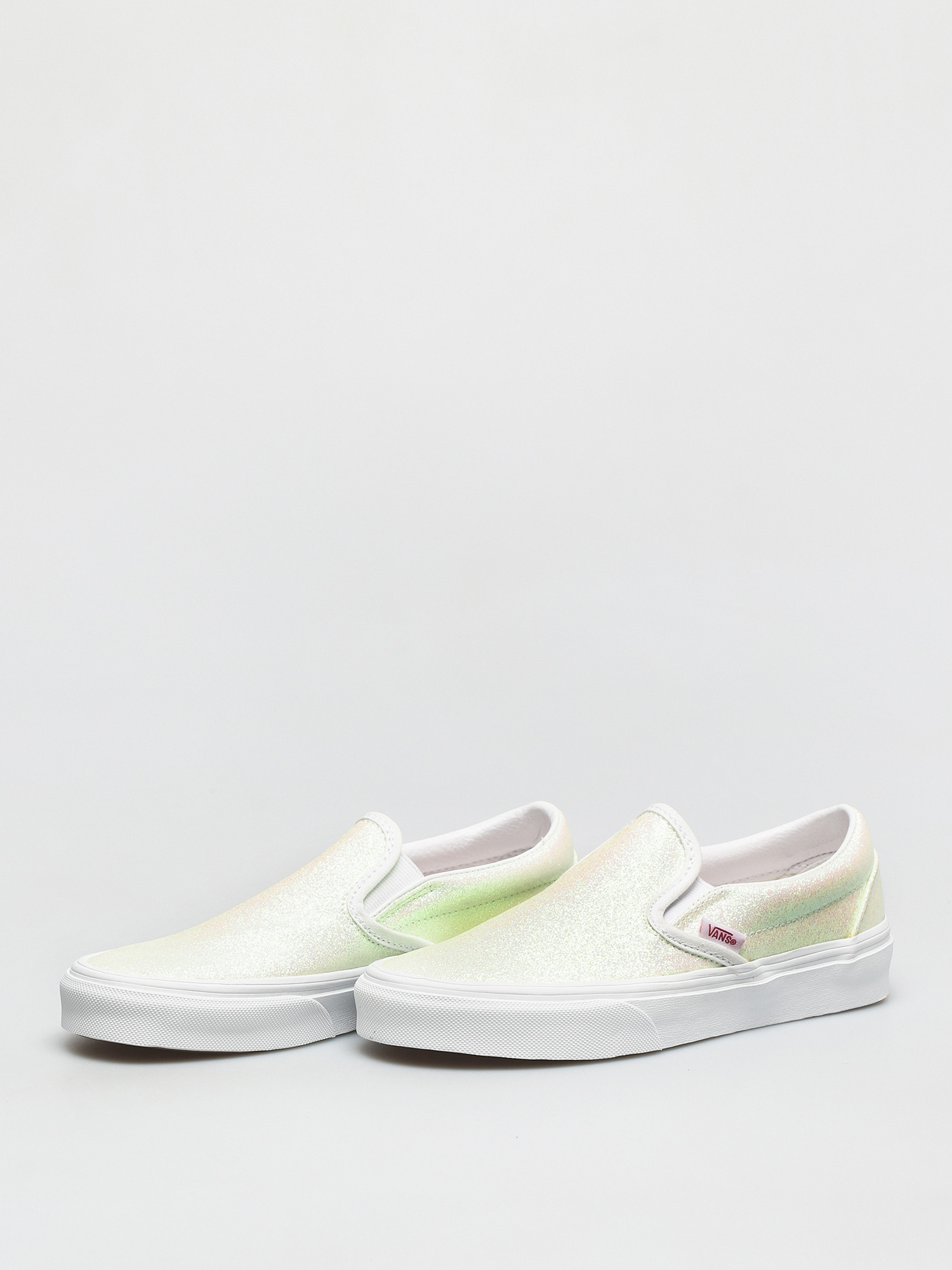 Vans Classic Slip On Cipők (uv glitter pink/true white)