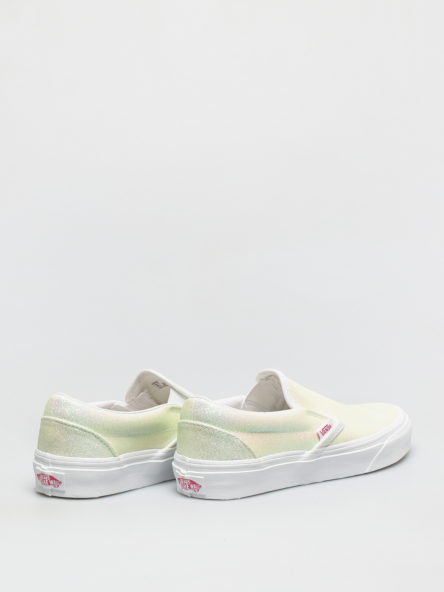Vans Classic Slip On Cipők (uv glitter pink/true white)