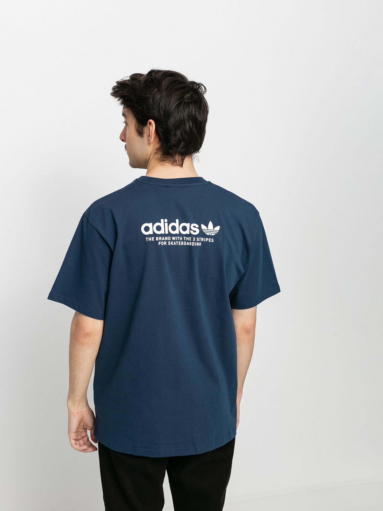 adidas 4 0 Logo Ujjatlan felső (crenav/white)