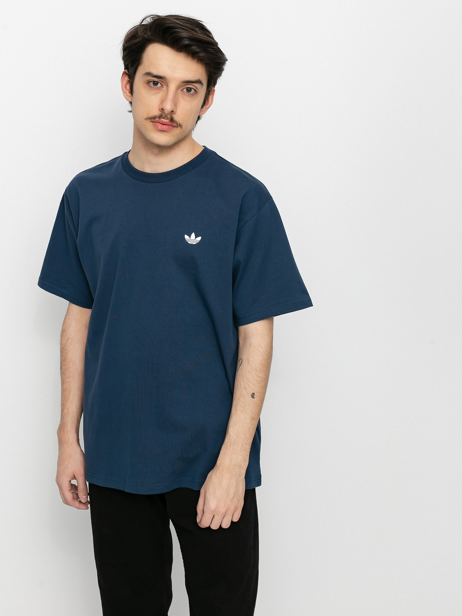 adidas 4 0 Logo Ujjatlan felső (crenav/white)