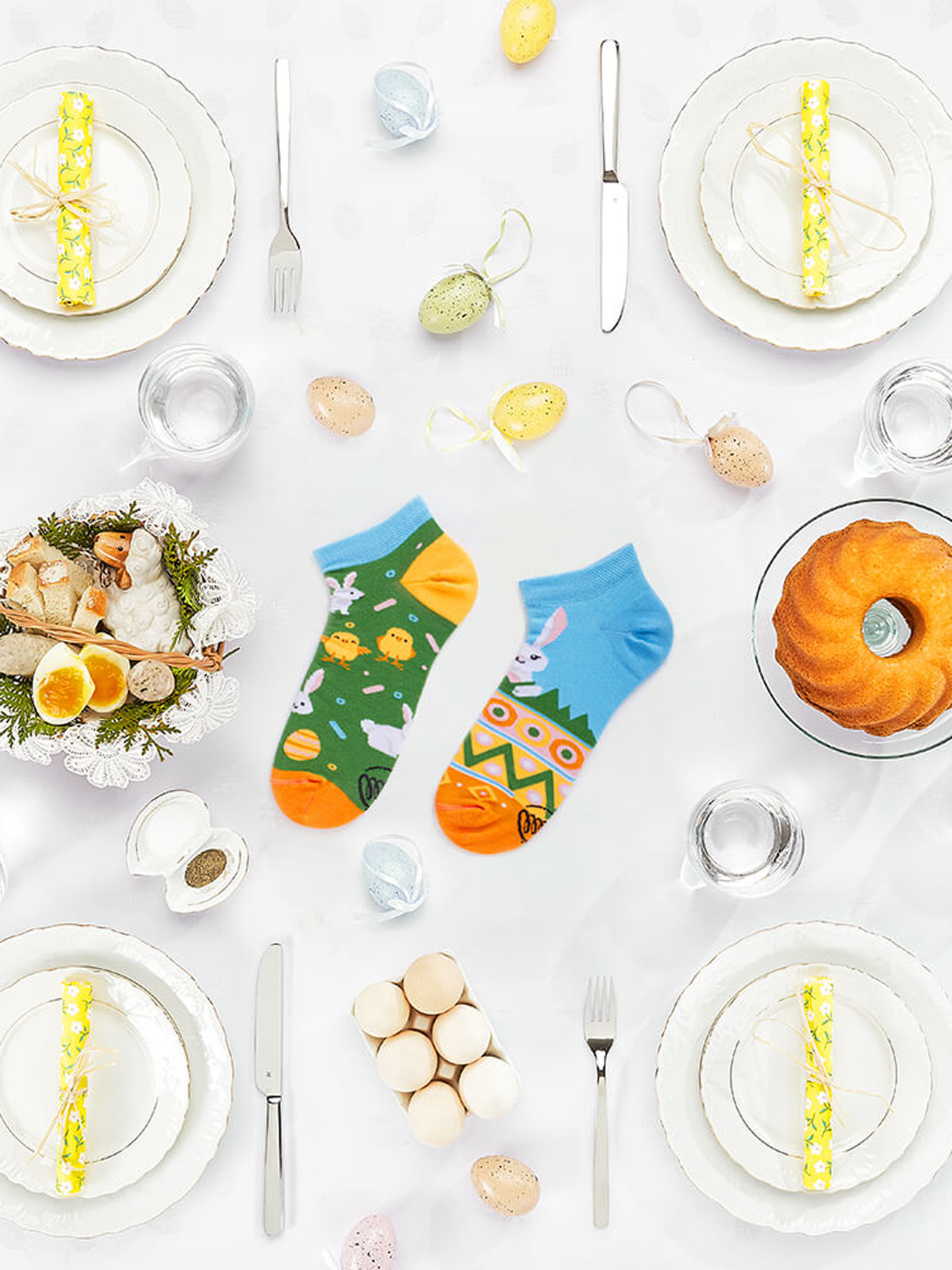 Many Mornings Easter Bunny Low Zokni (multi)