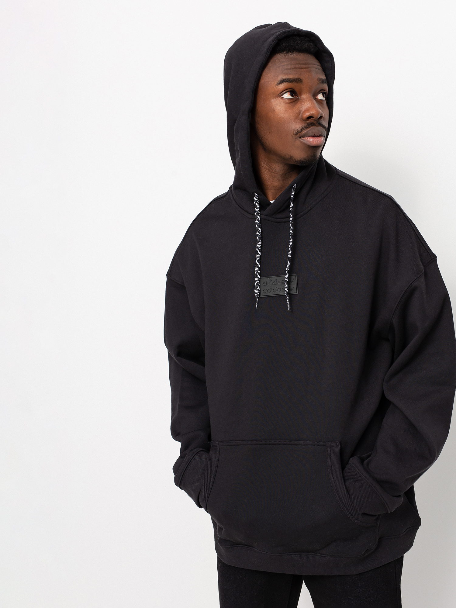 adidas Originals Silicon HD Kapucnis pulóver (black)