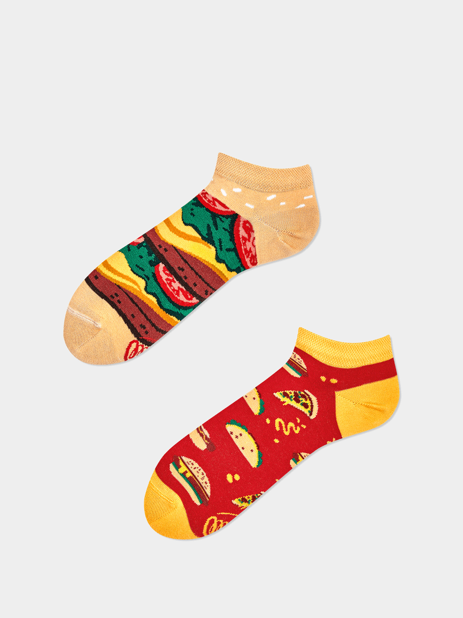 Many Mornings Fast Foot Low Zokni (red/multi)