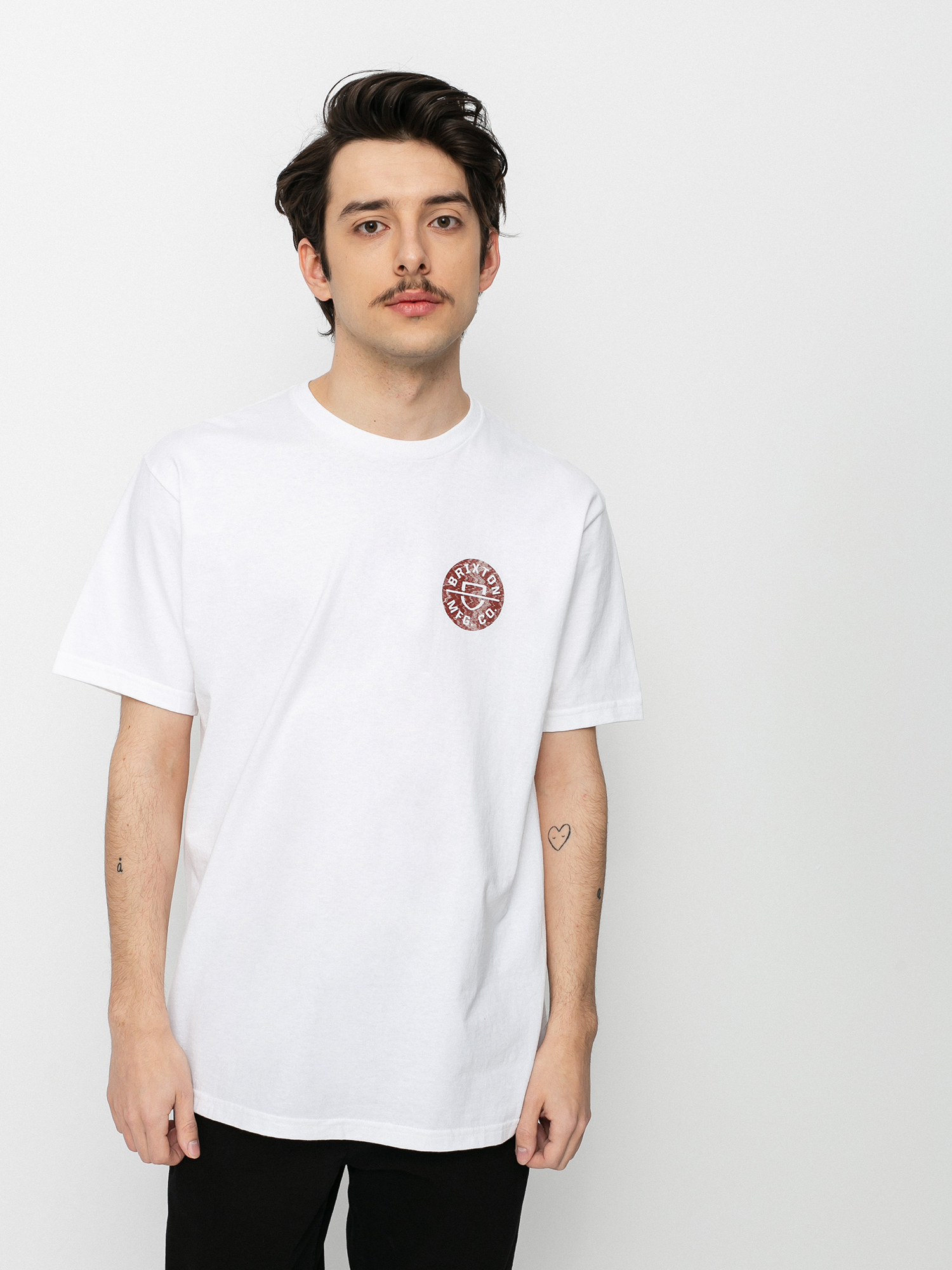 Brixton Crest II Stt Ujjatlan felső (white)